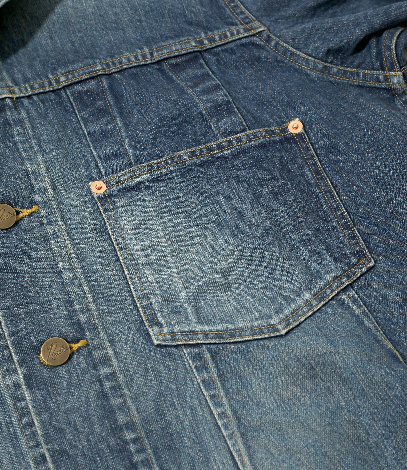 Dart Jean Jacket - Indigo - 12oz Denim - Image 3