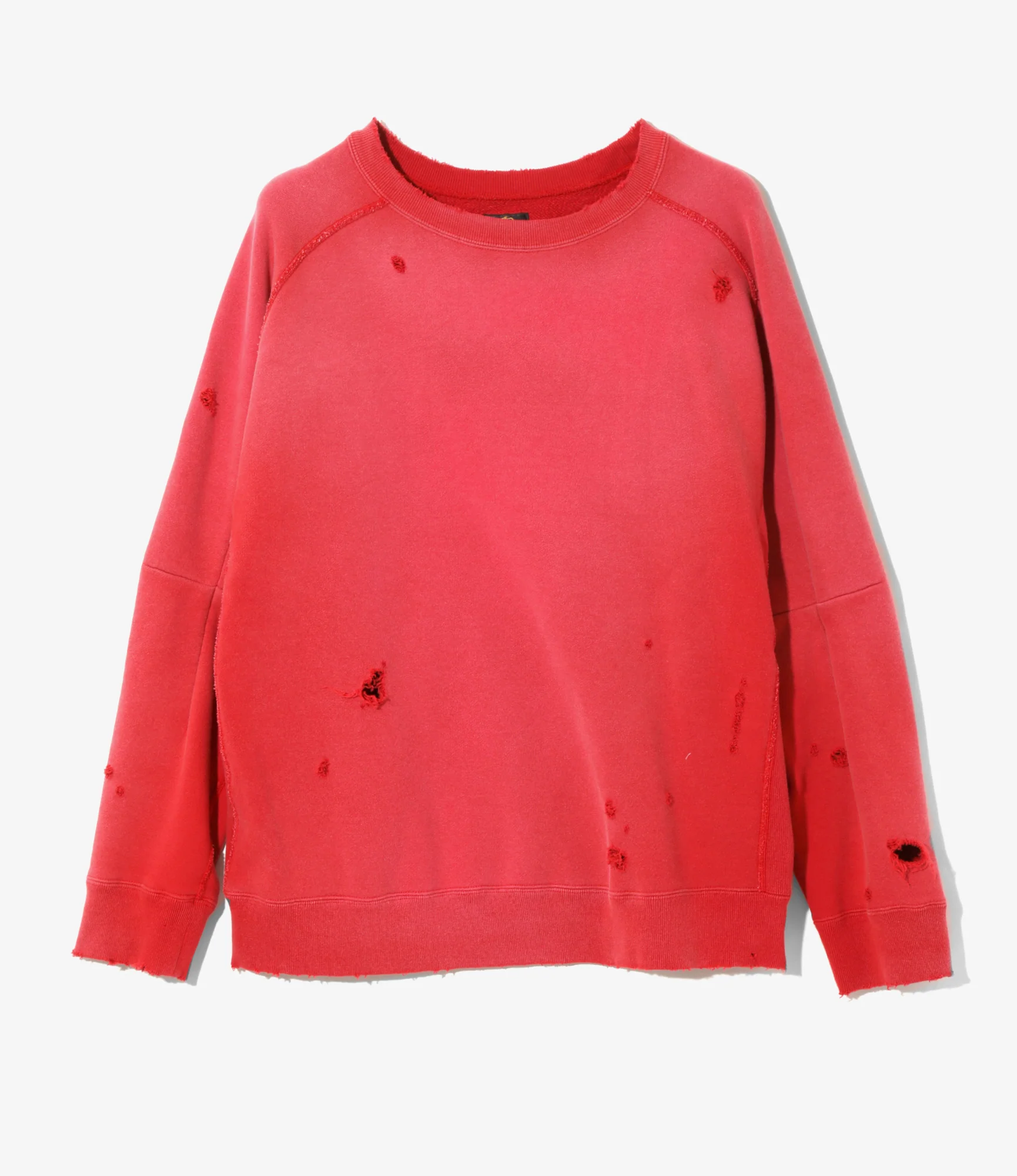 Darts Sweat Shirt - Red - French Terry