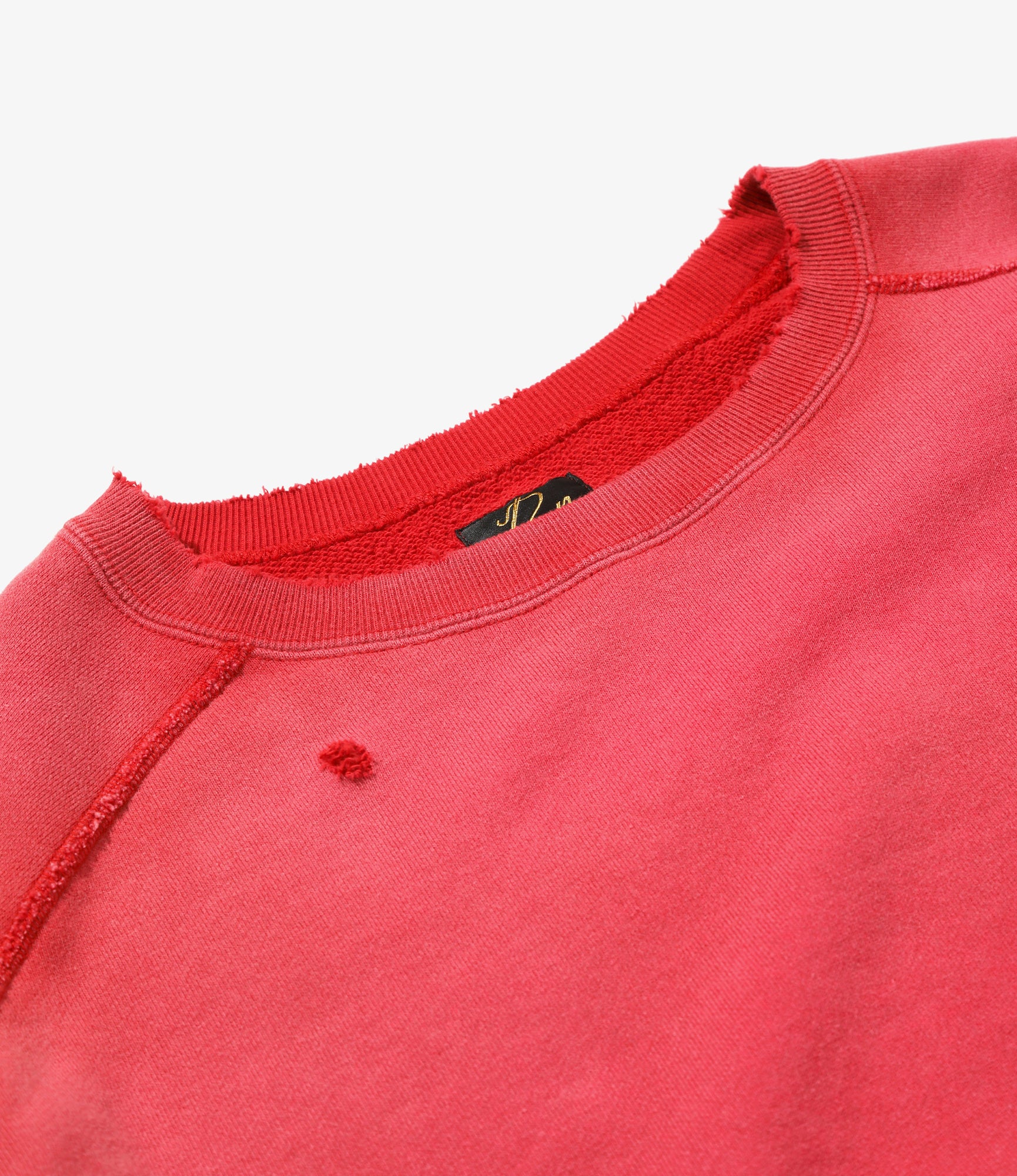 Darts Sweat Shirt - Red - French Terry - Image 2