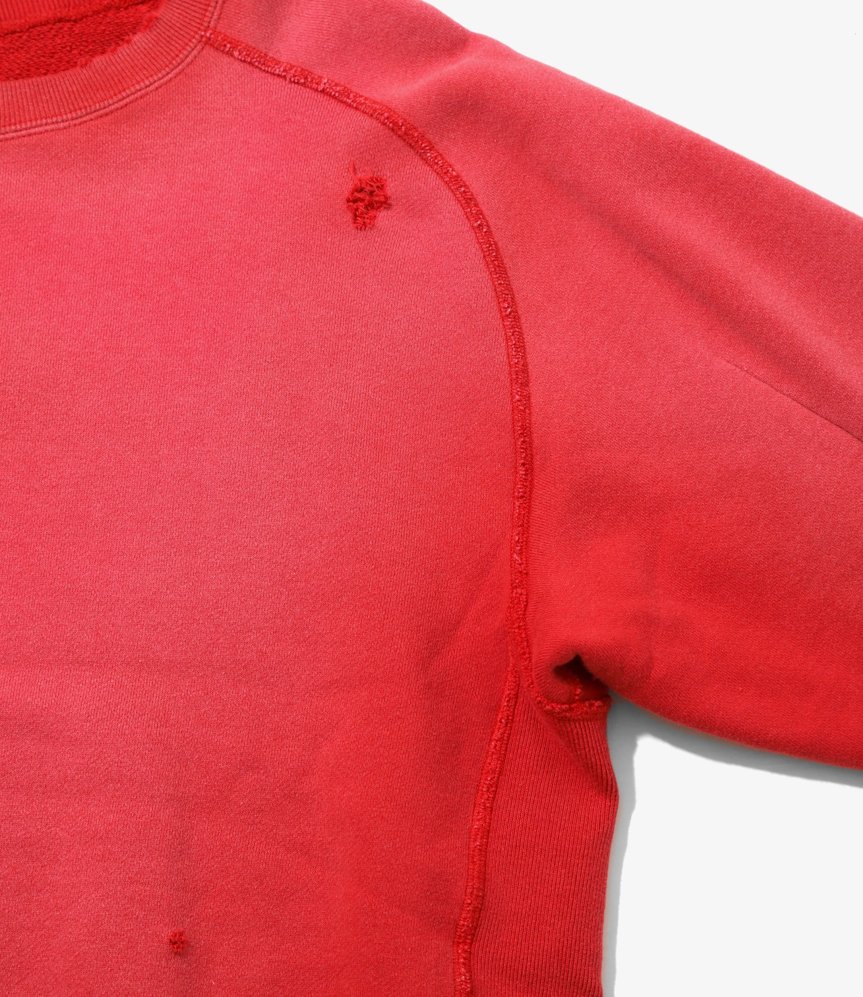 Darts Sweat Shirt - Red - French Terry - Image 3