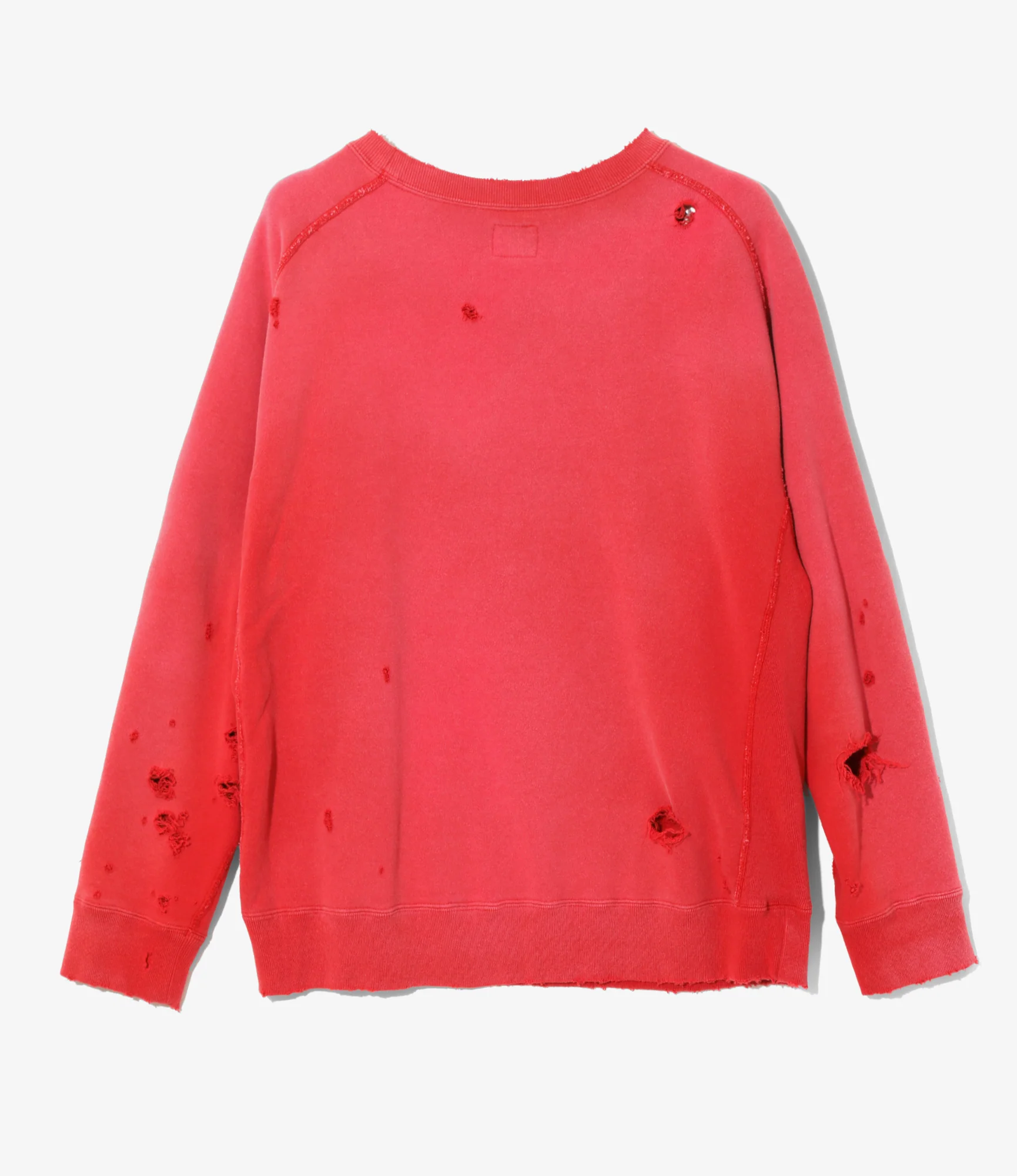 Darts Sweat Shirt - Red - French Terry - Image 5