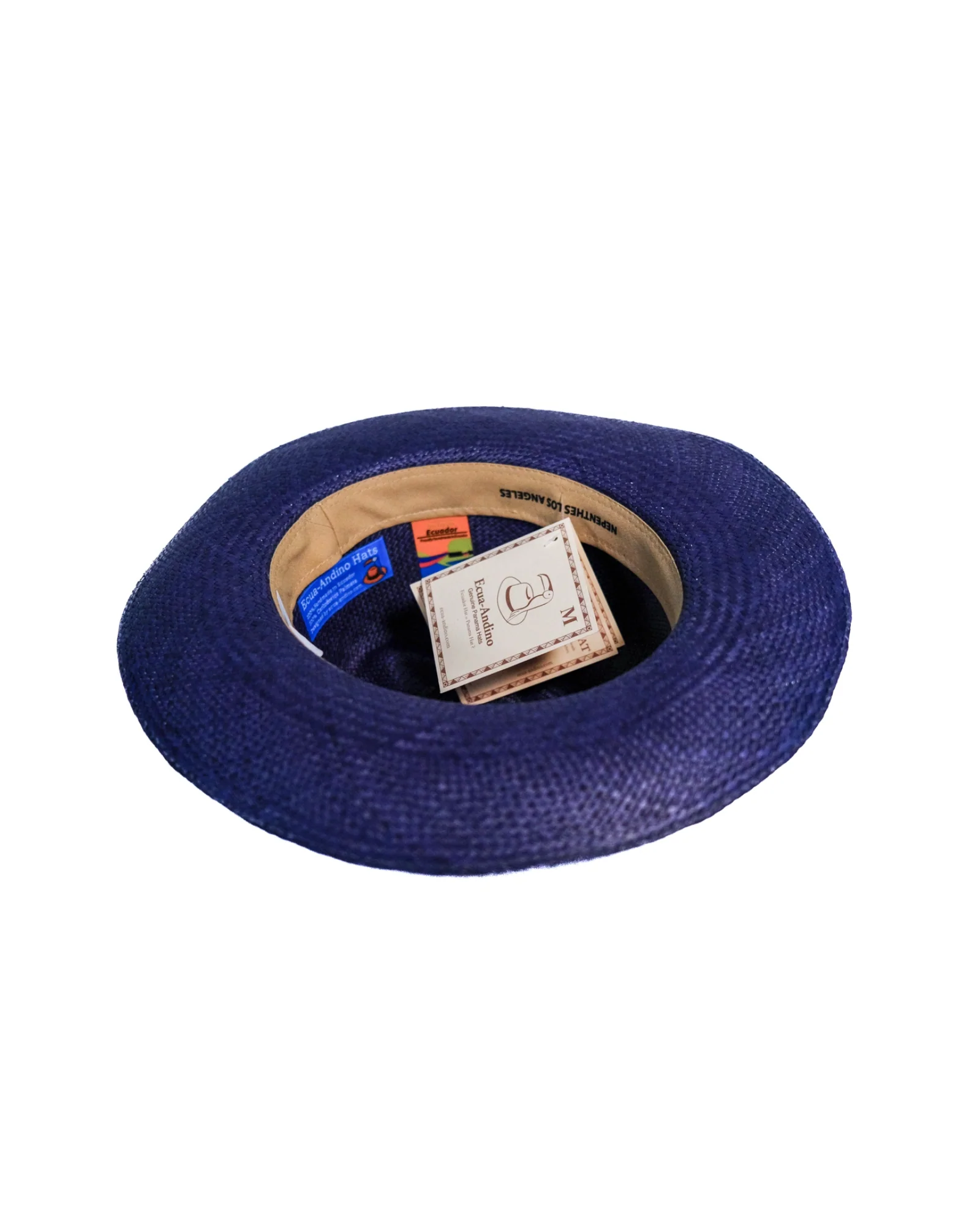 Classic Panama Hat - Navy for Nepenthes Los Angeles - Image 3