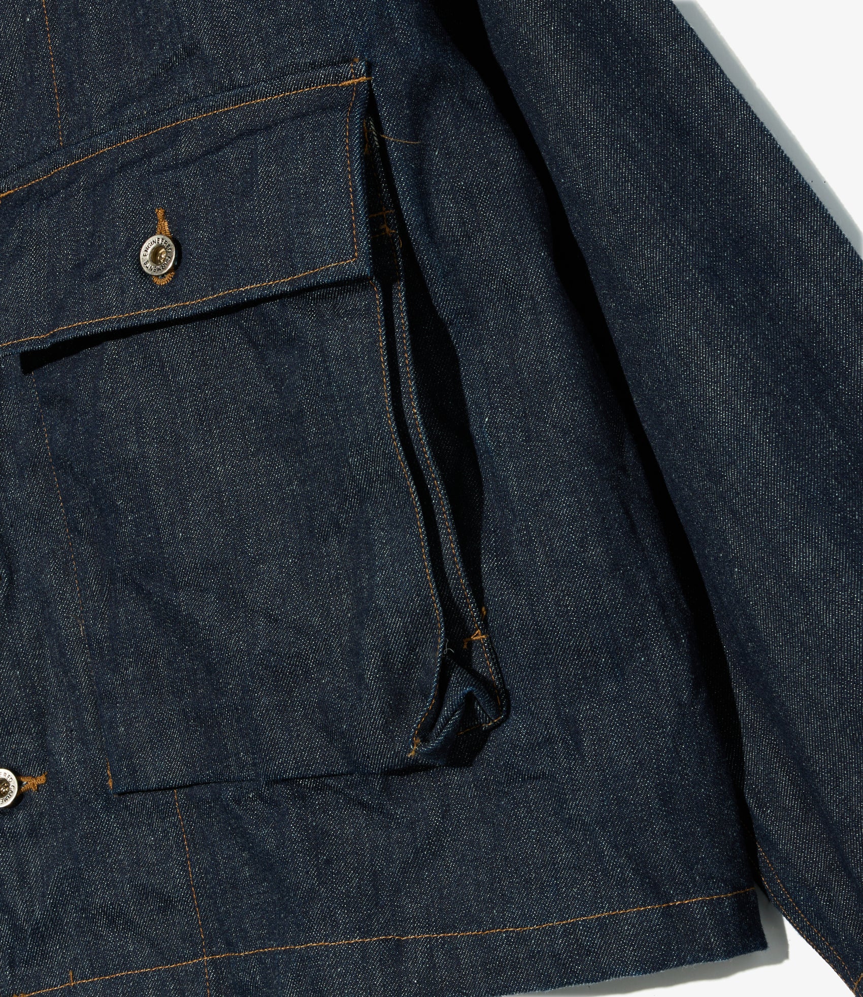 Sea Bees Jacket - Indigo 12oz Cone Denim - Image 3