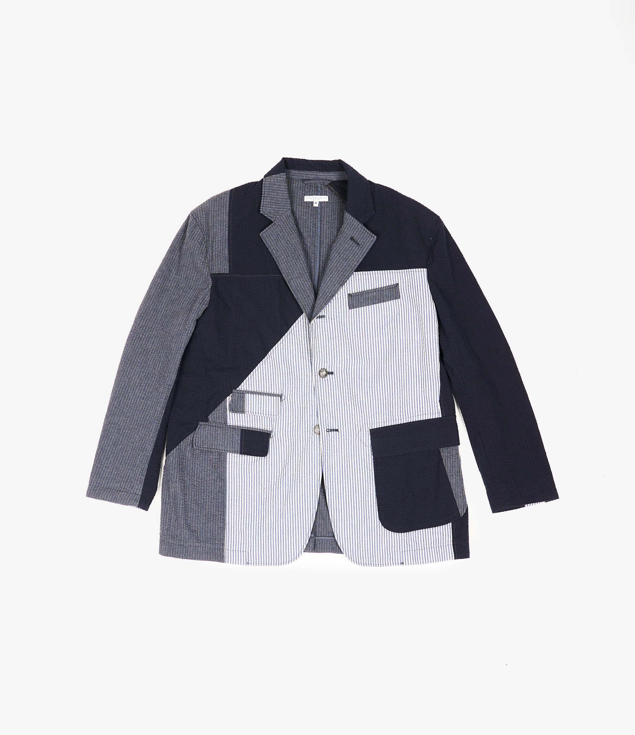 EGxBeams+ | Midfield Blazer | American Patchwork - Dk. Navy