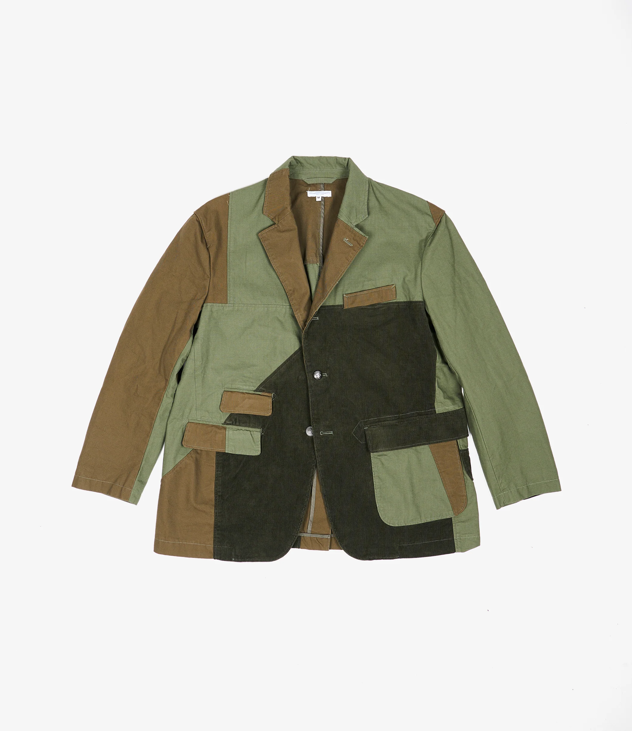 EGxBeams+ | Midfield Blazer | Military Patchwork - Olive