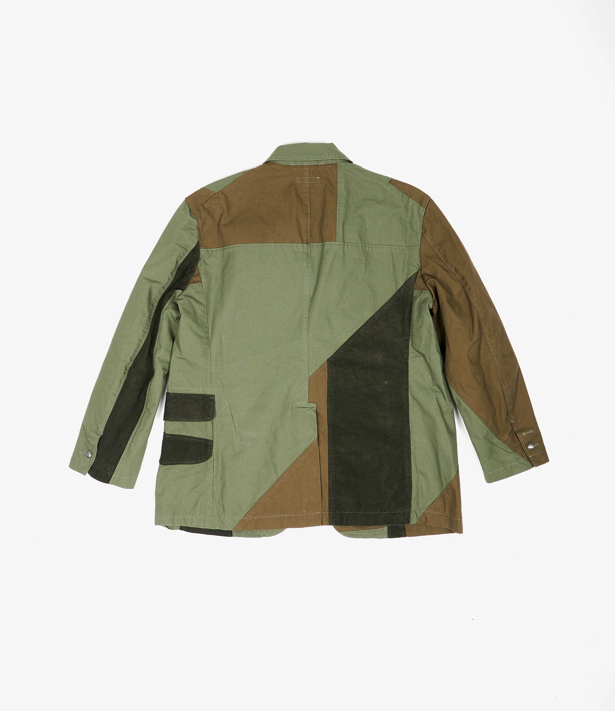 EGxBeams+ | Midfield Blazer | Military Patchwork - Olive - Image 2