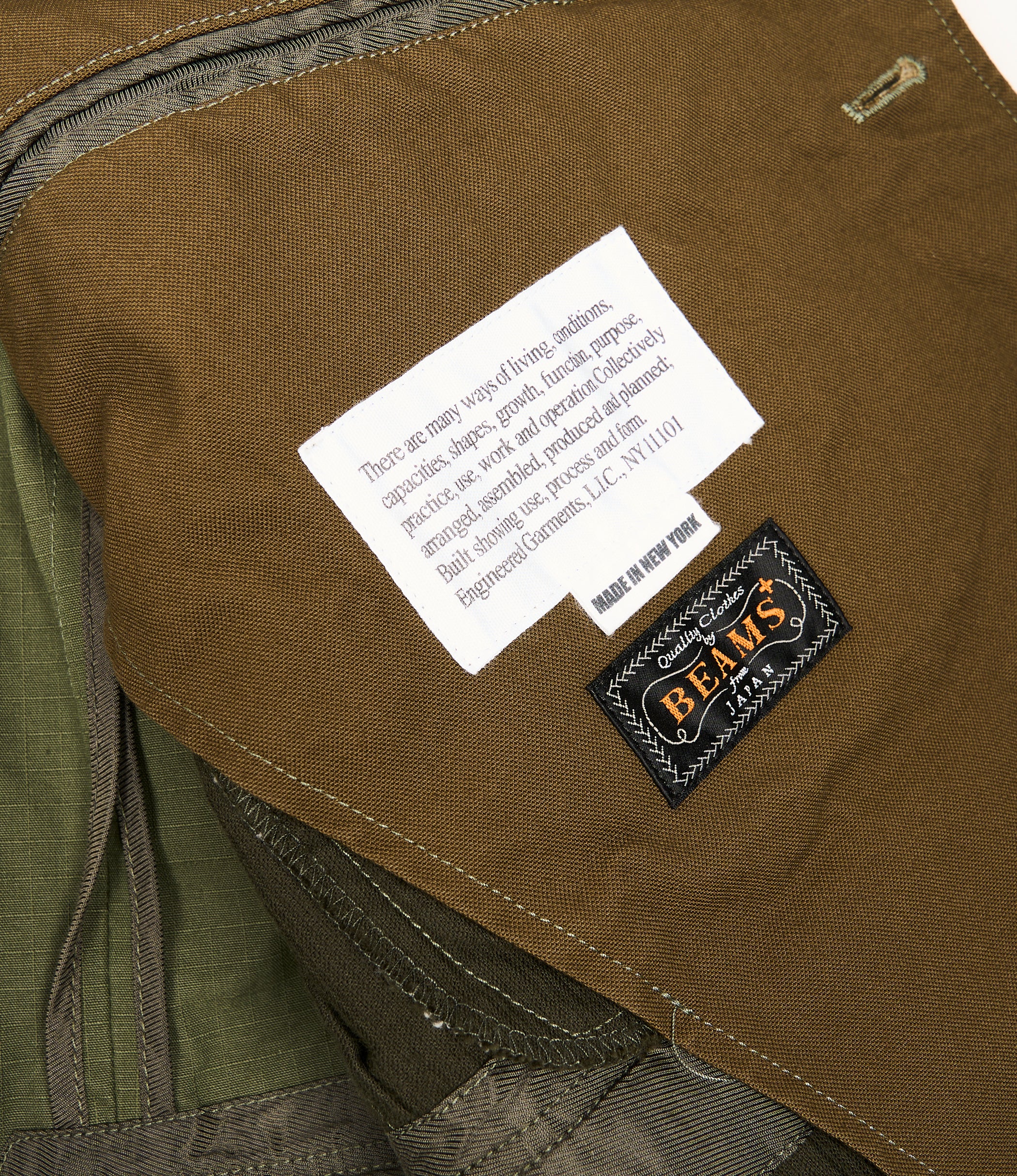 EGxBeams+ | Midfield Blazer | Military Patchwork - Olive - Image 6