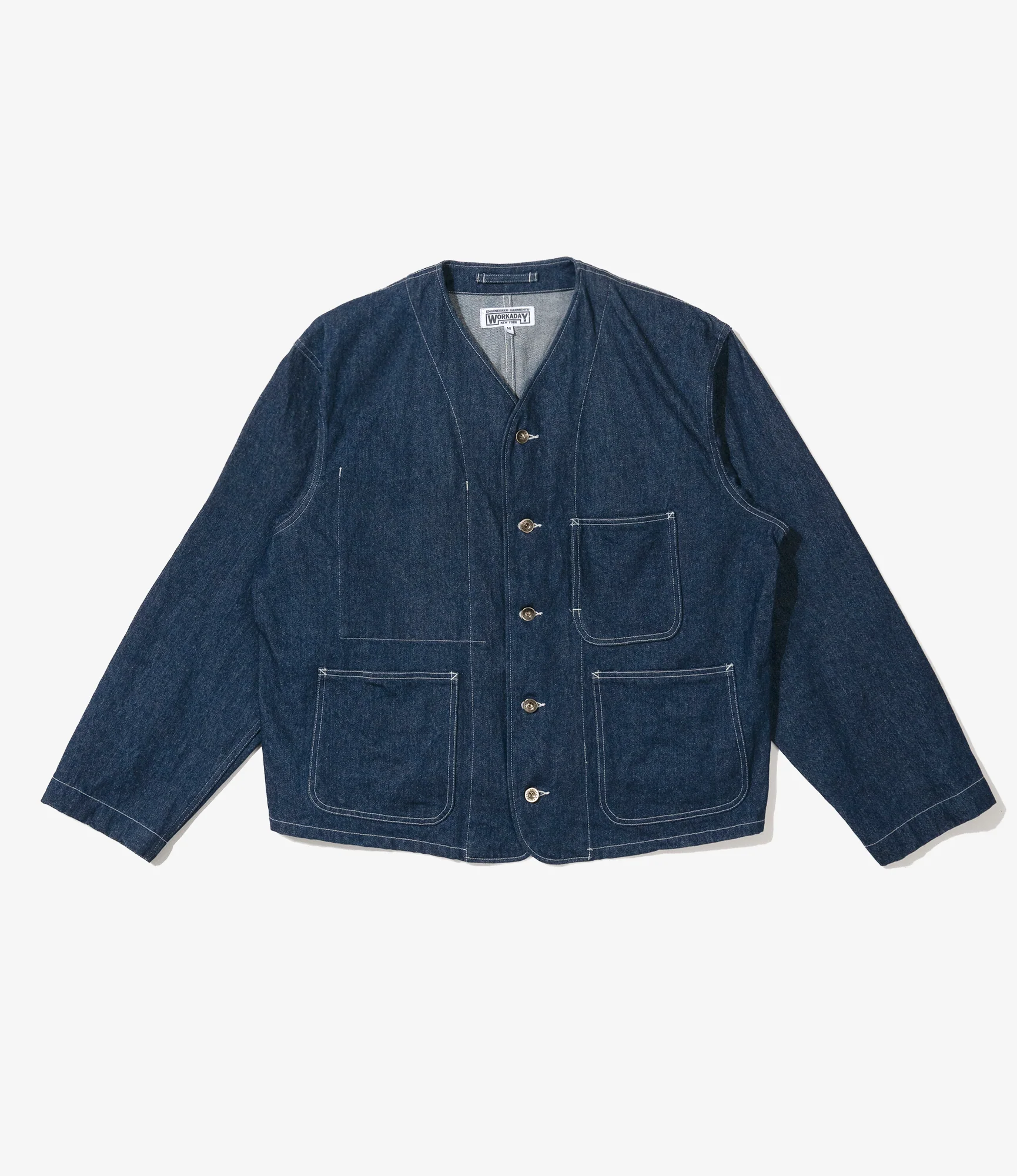 Engineer Short Jacket - Indigo 12oz Denim
