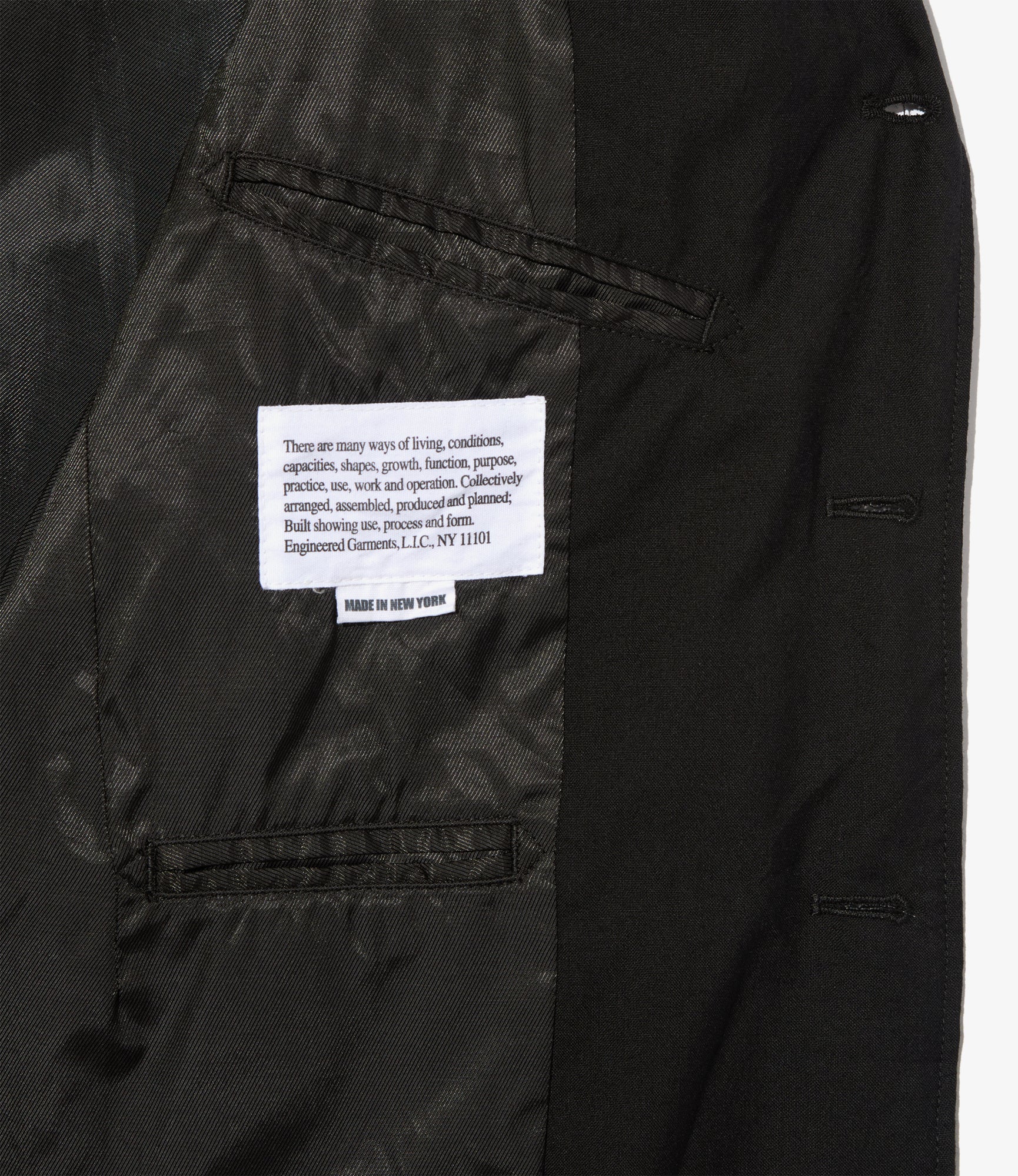 Andover Jacket - Black Tropical Wool - Image 3