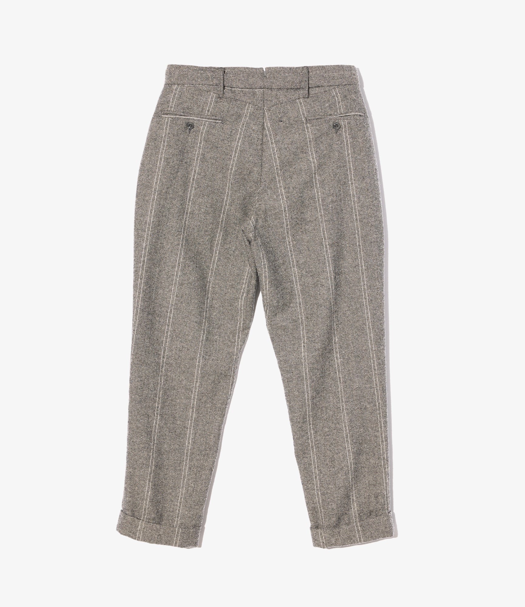 Andover Pant - Lt. Grey Wool Striped HB - Image 2