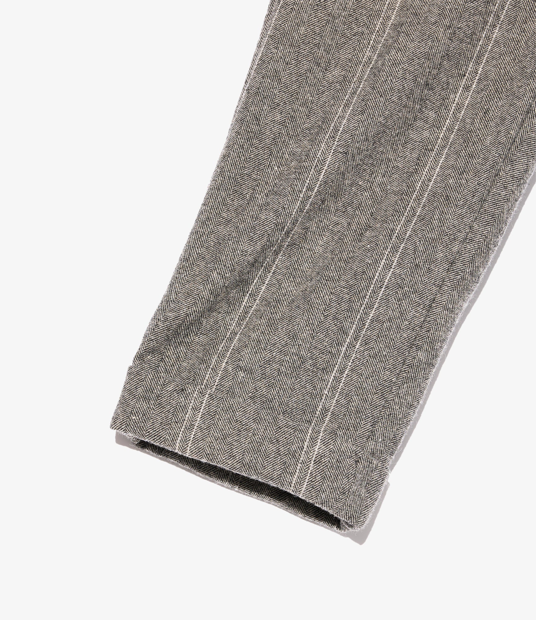 Andover Pant - Lt. Grey Wool Striped HB - Image 3