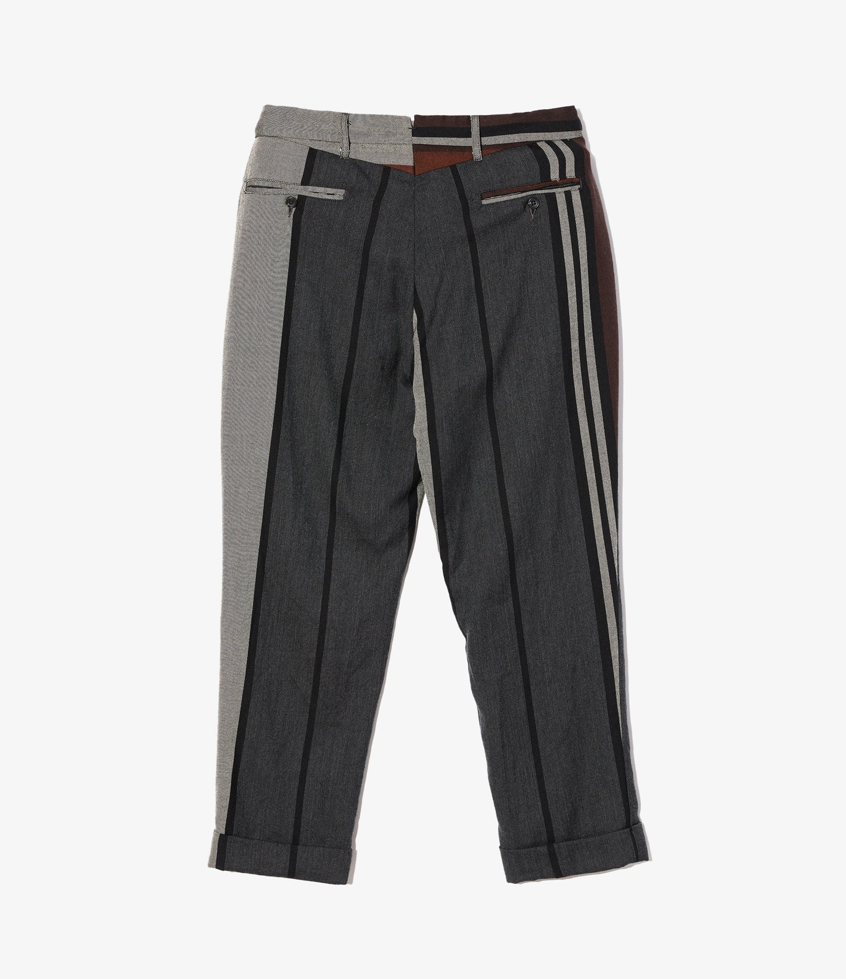 Andover Pant - Multi Color Wide Stripe Worsted Wool - Image 2