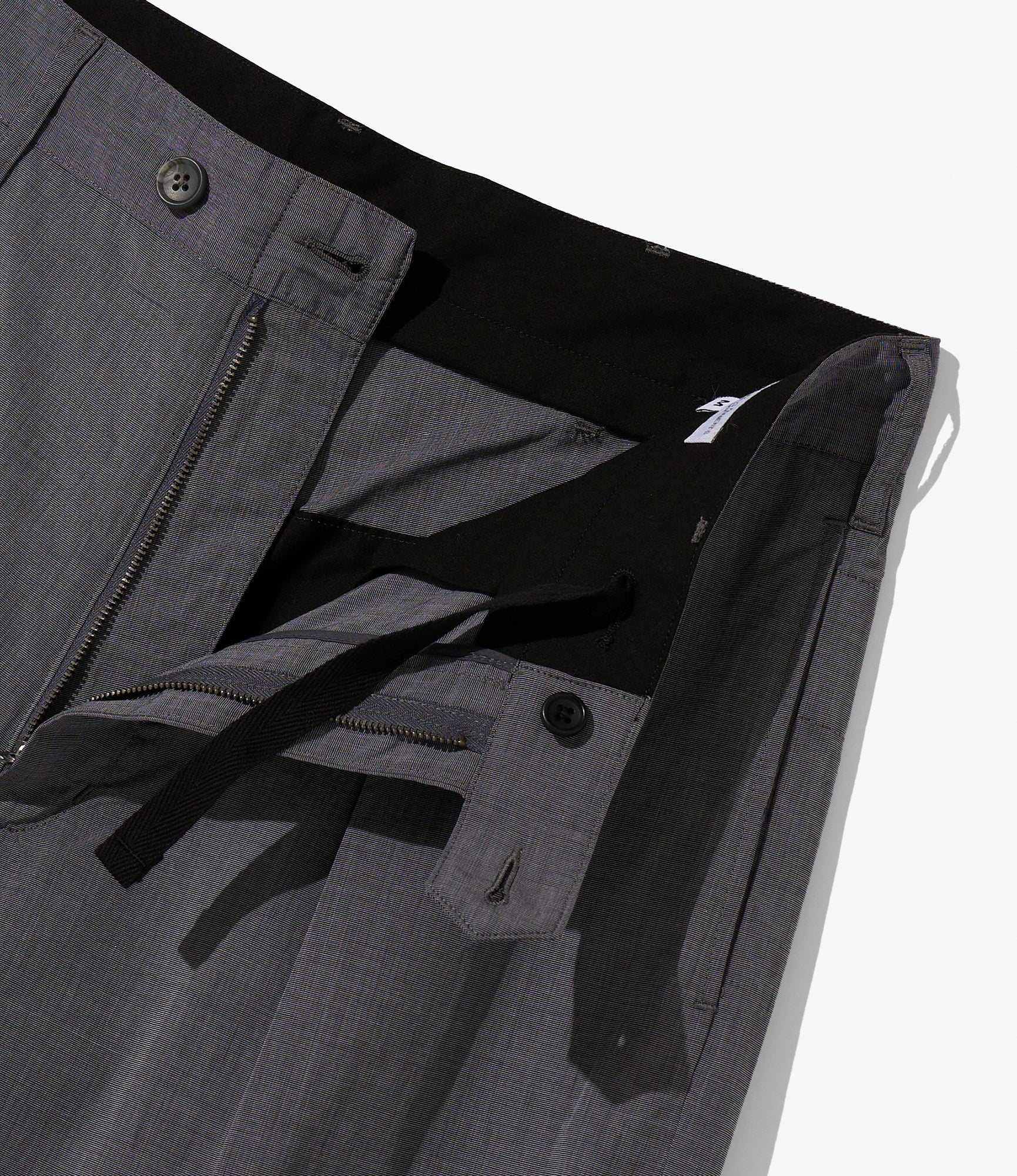 Carlyle Pant - Nepenthes Special - Charcoal Cotton End on End - Image 3