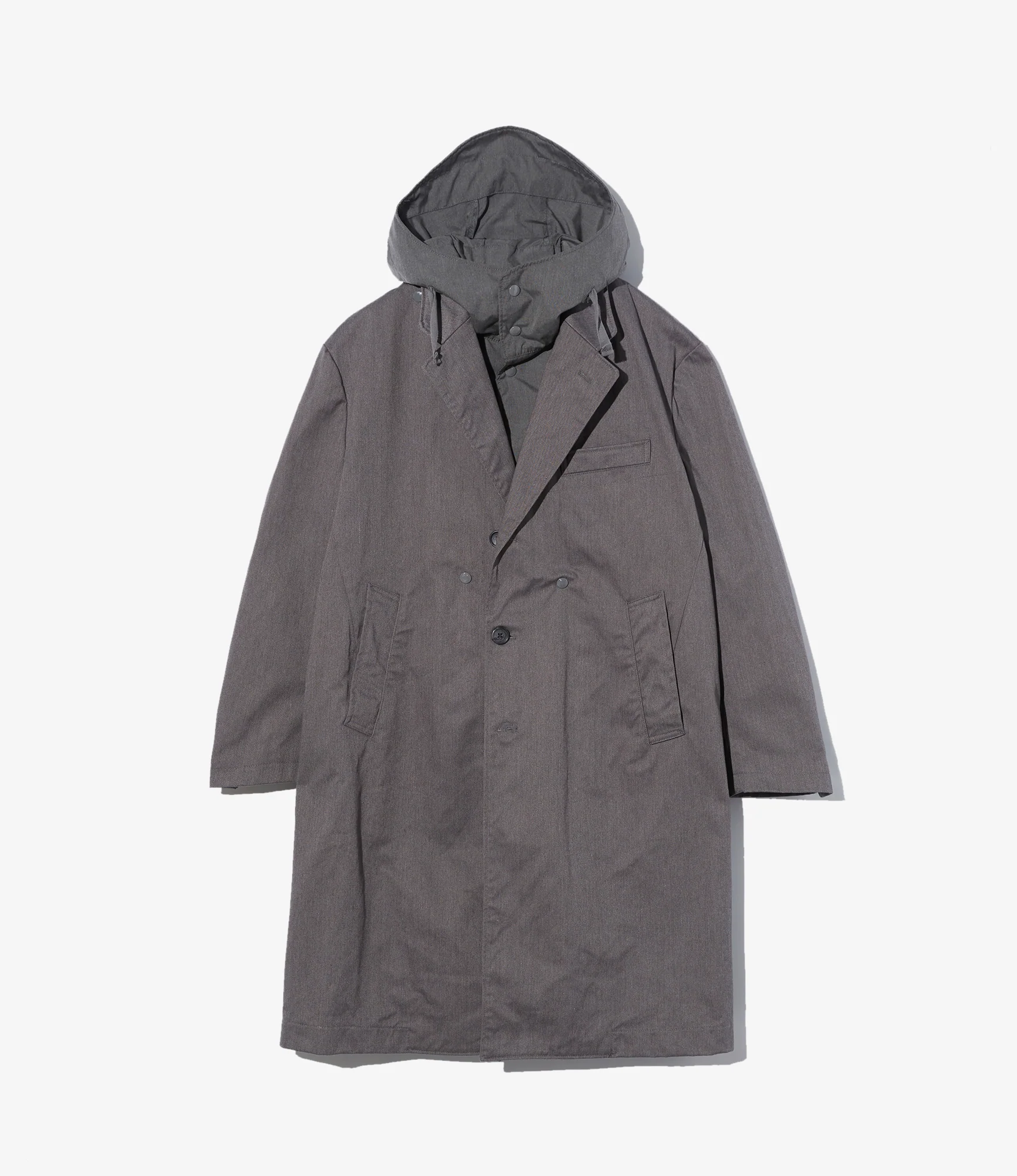 Chester Coat - Grey PC Tanker Twill