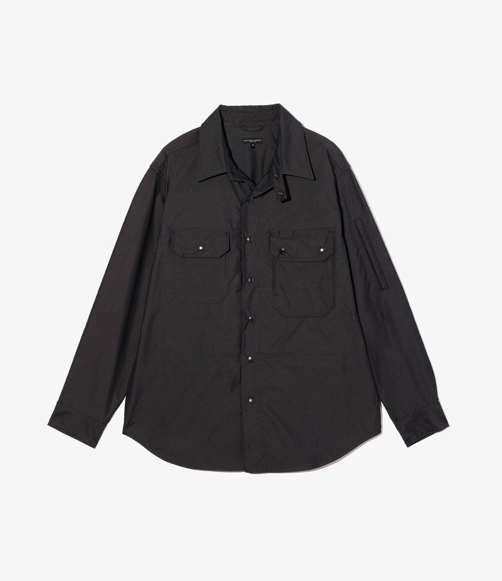 CPO Shirt Jacket - Charcoal CP Weather Poplin