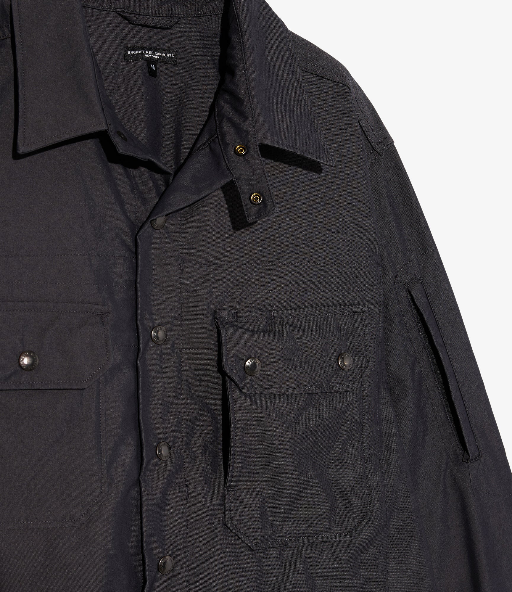 CPO Shirt Jacket - Charcoal CP Weather Poplin - Image 3