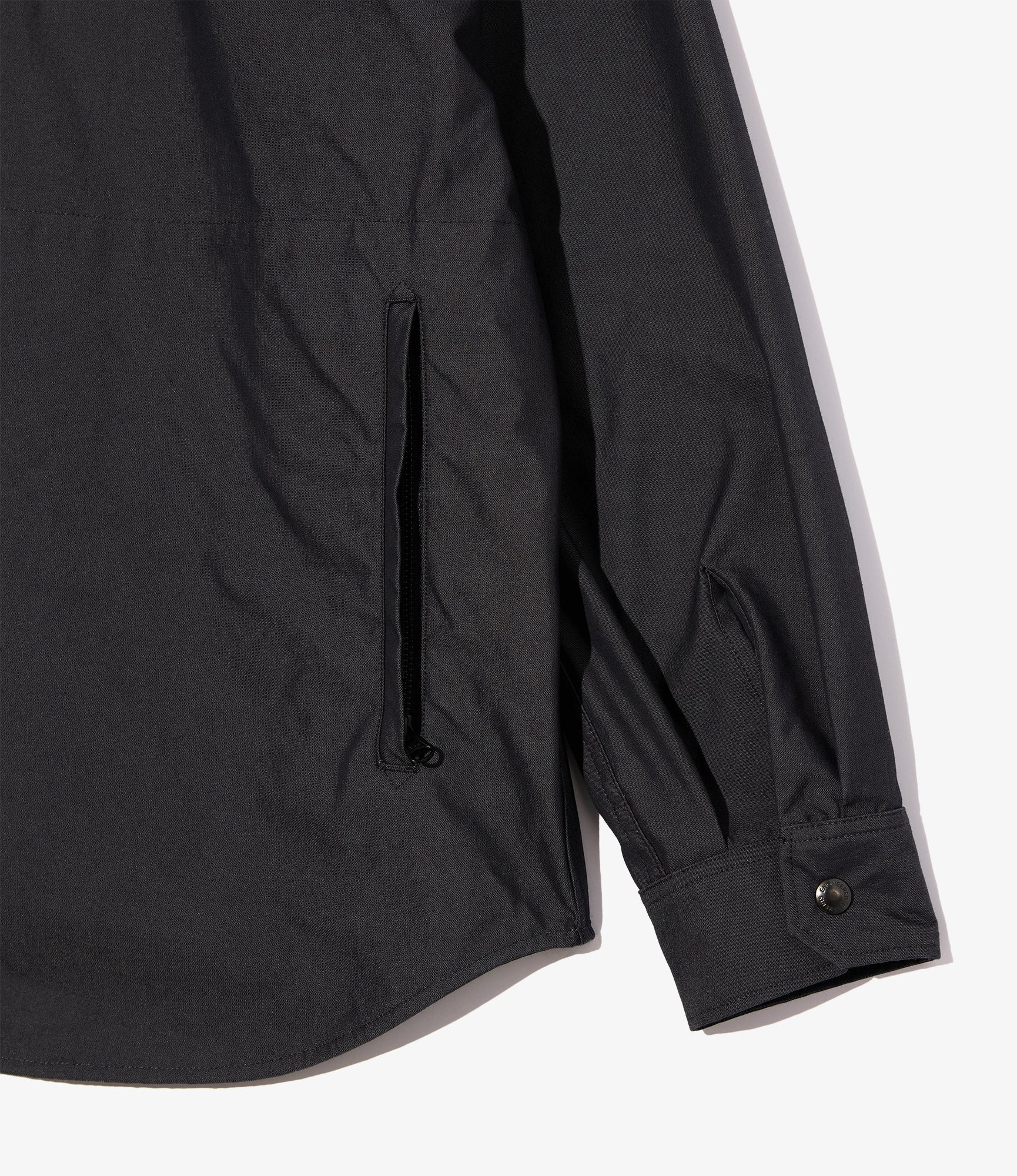 CPO Shirt Jacket - Charcoal CP Weather Poplin - Image 4