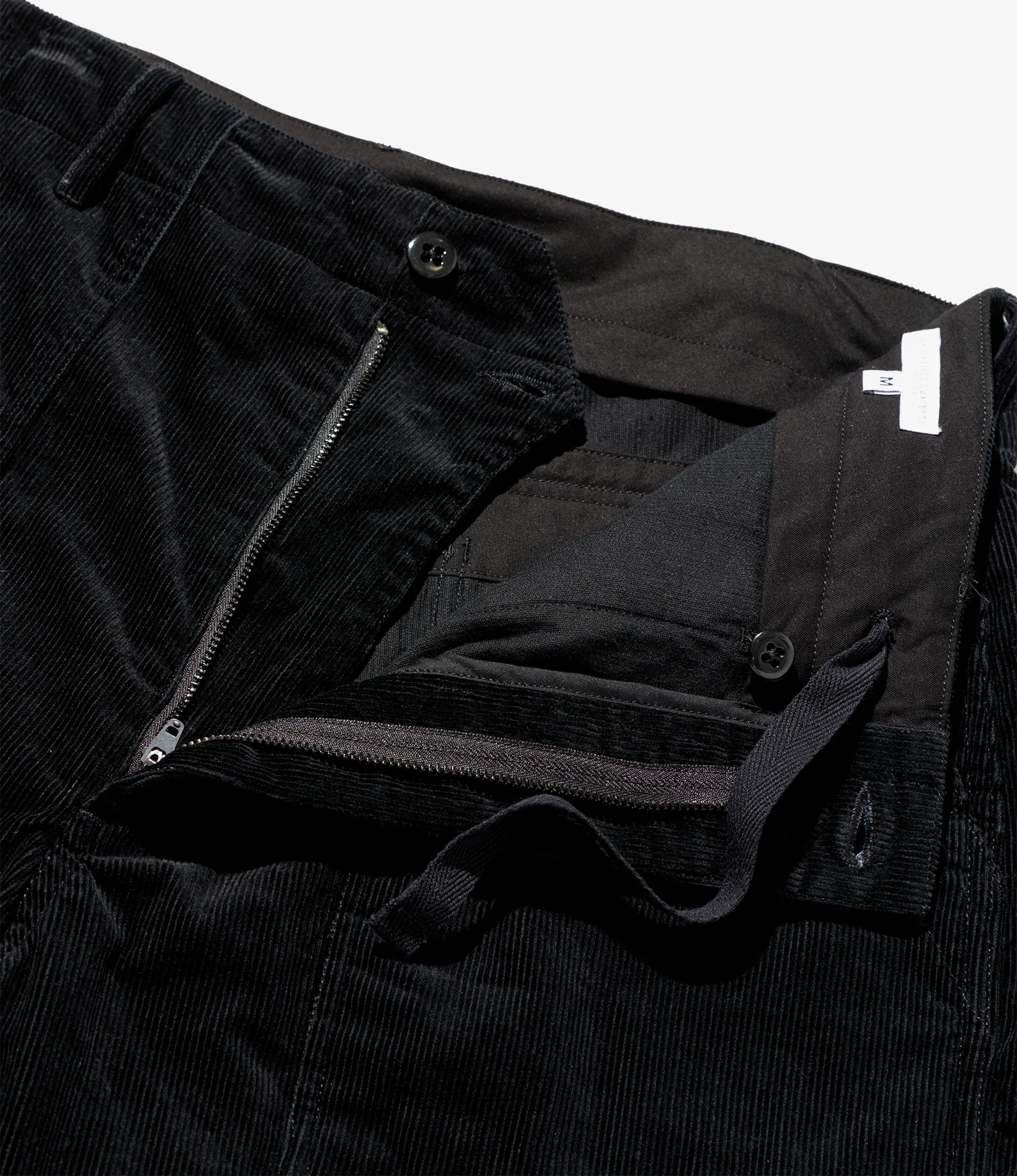 Fatigue Short - Black 14W Corduroy - Image 4