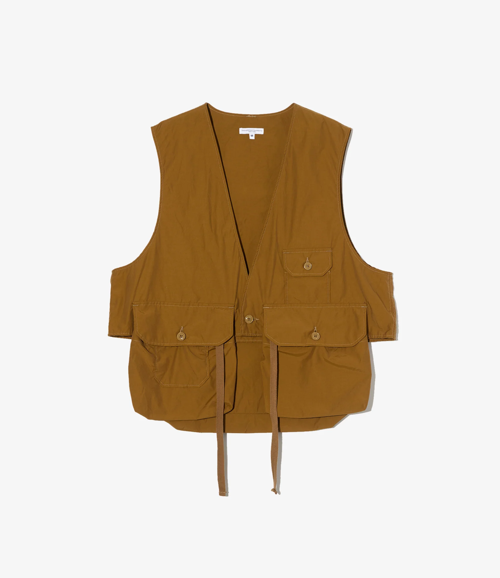 Fowl Vest - Brown Lt. Weight Nyco Cloth