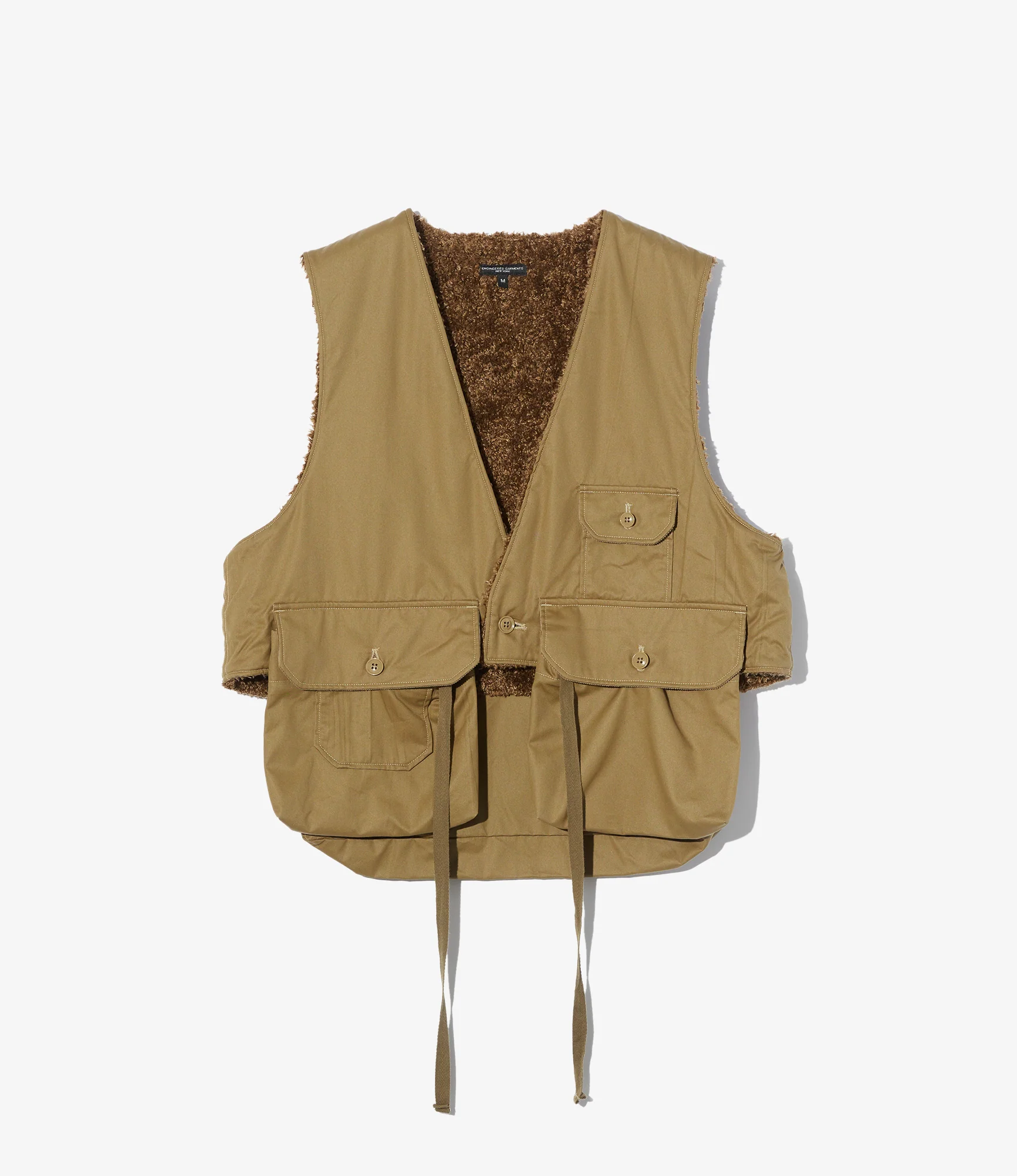 Fowl Vest - Khaki Coated Nyco Twill