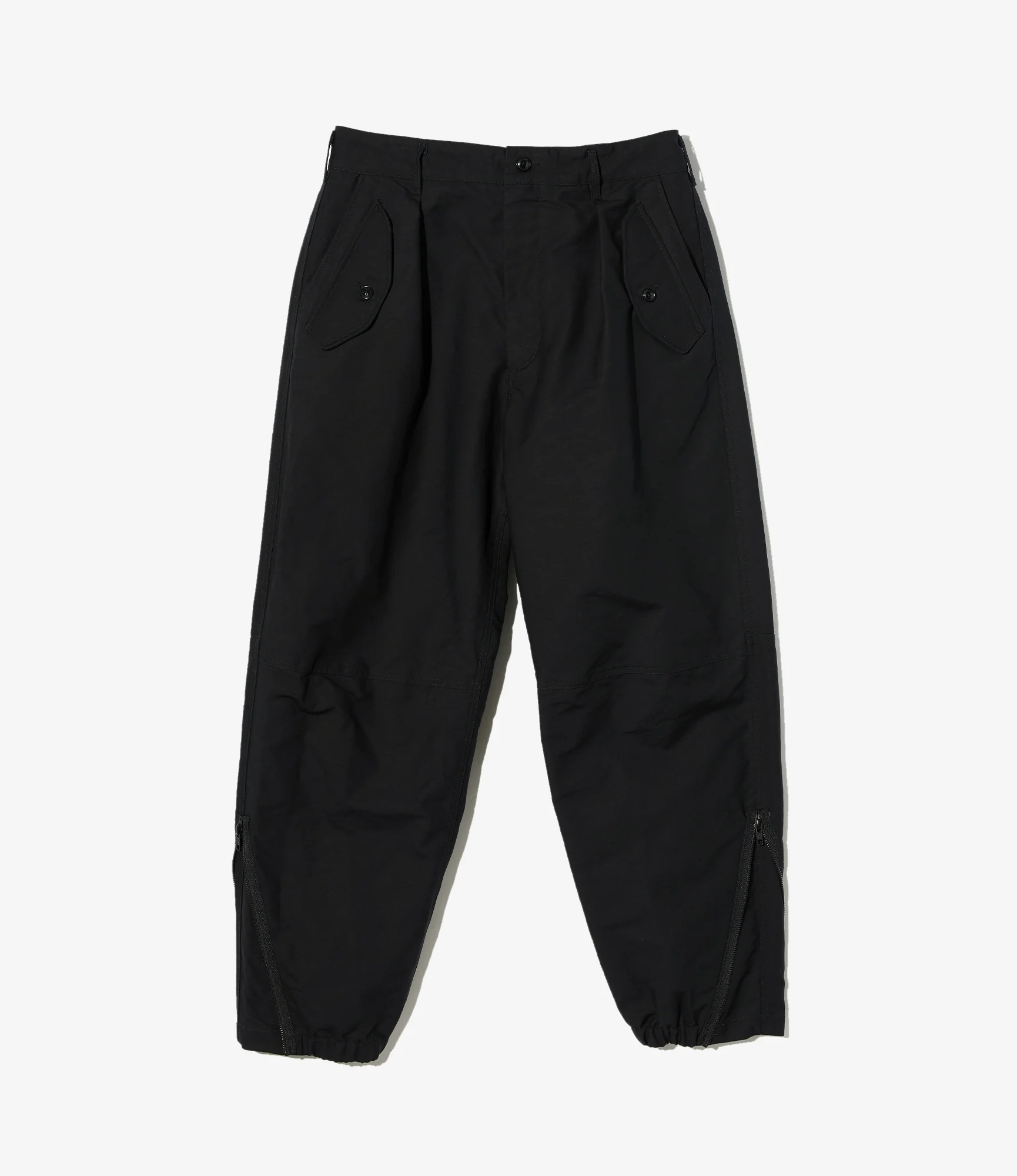 IAC Pant - Black Cotton Double Cloth