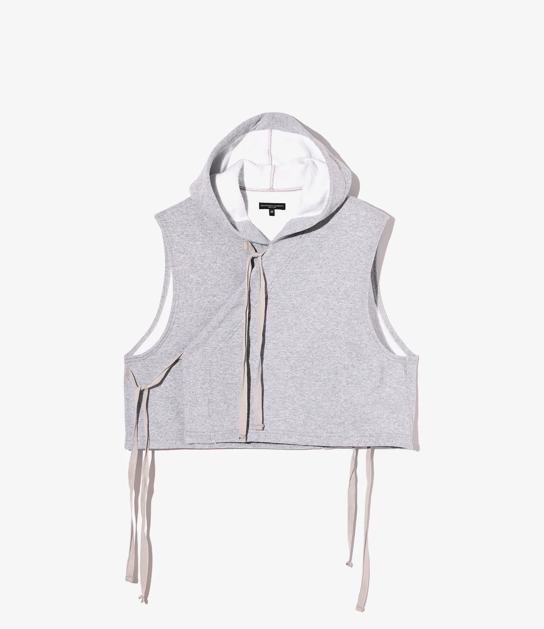 Knit Wrap Vest - H. Grey 12oz CP Fleece