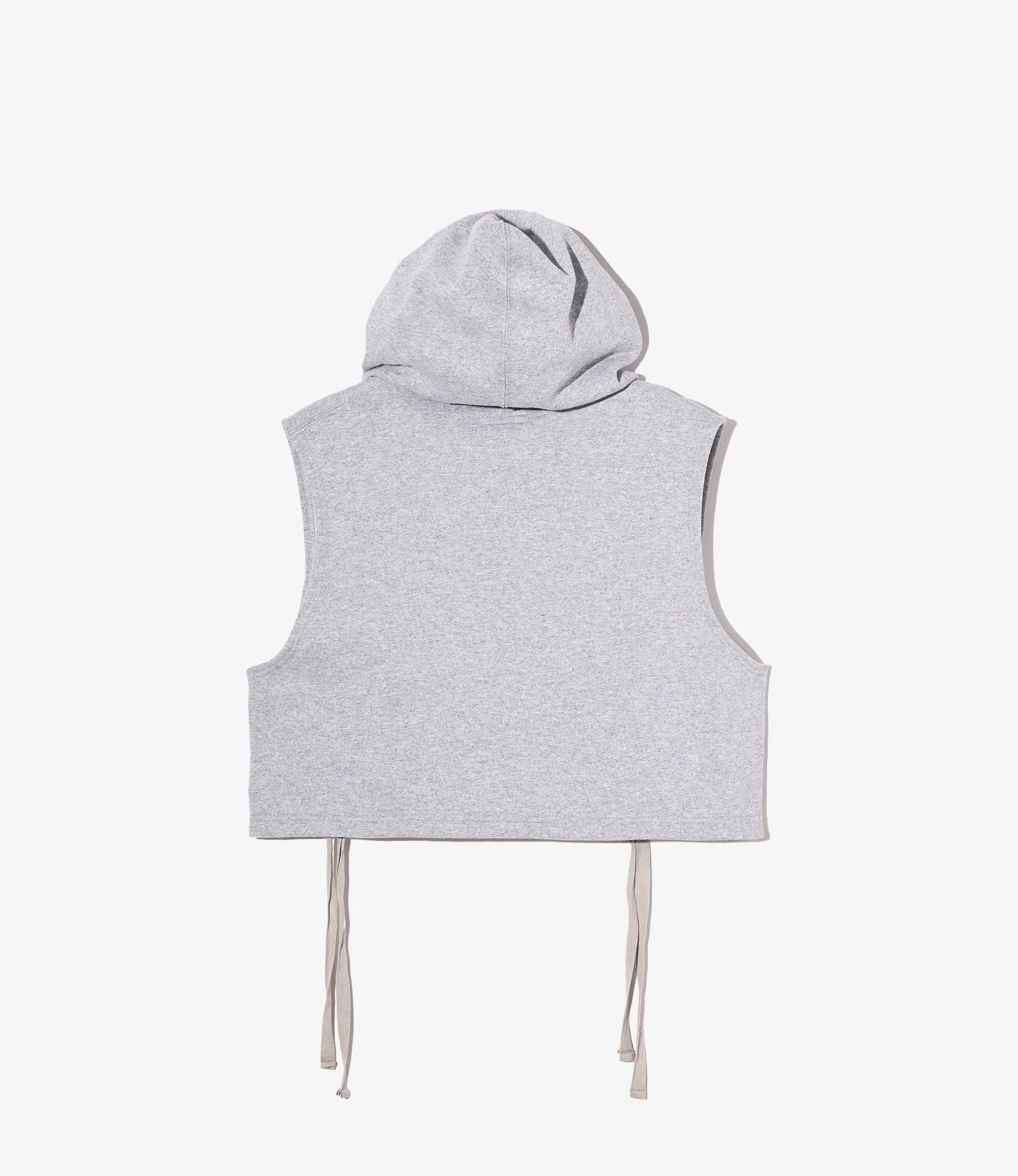 Knit Wrap Vest - H. Grey 12oz CP Fleece - Image 2