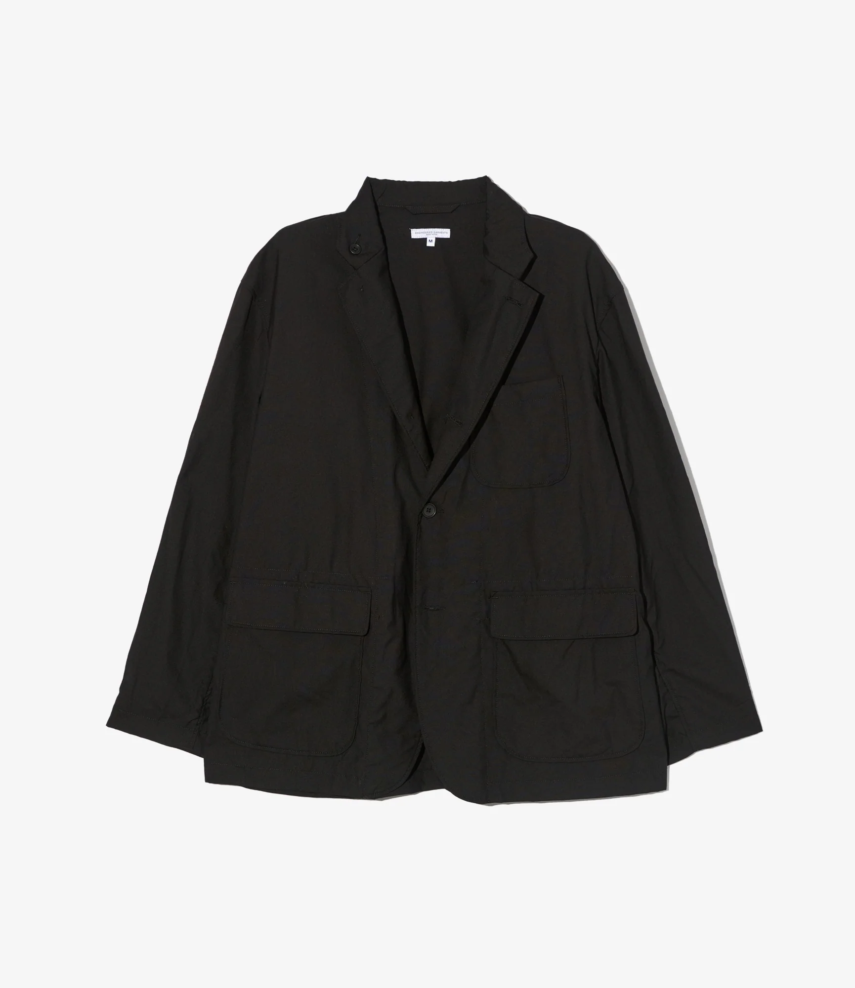 Loiter Jacket - Black Tropical Wool