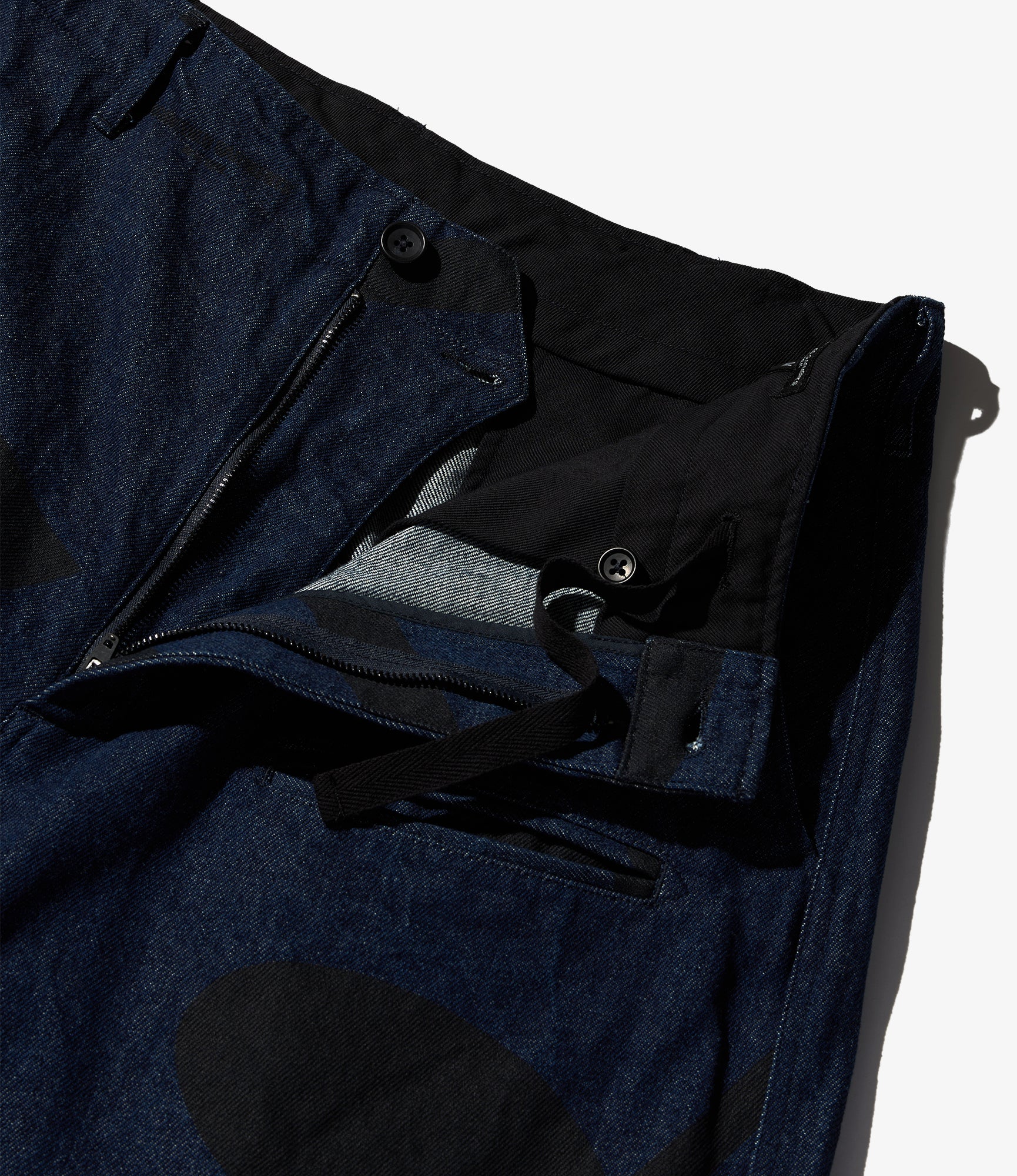 NNP Pant - Indigo Music Note Print 12oz Denim - Image 5