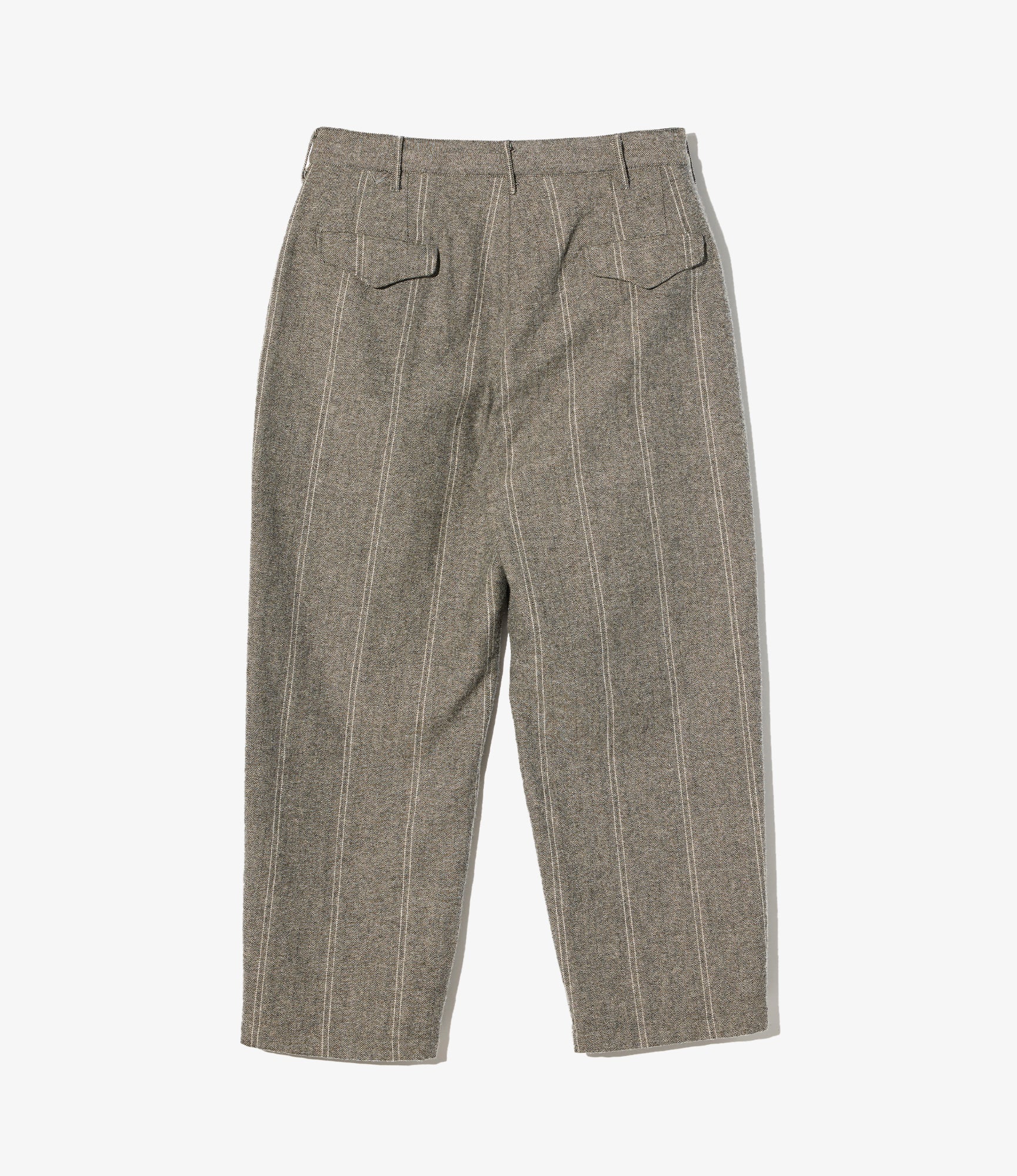 Officer Pant - Lt. Grey Wool Striped HB - Image 2