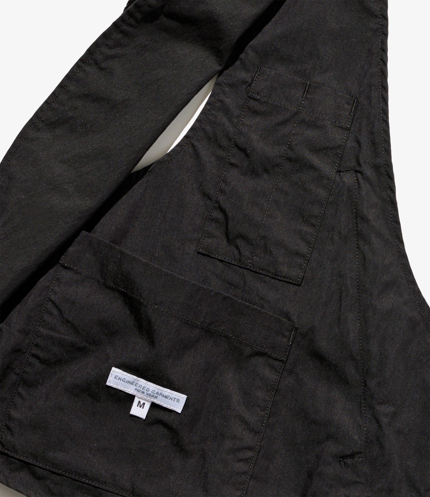 Shoulder Vest - Black Lt. Weight Nyco Poplin - Image 3