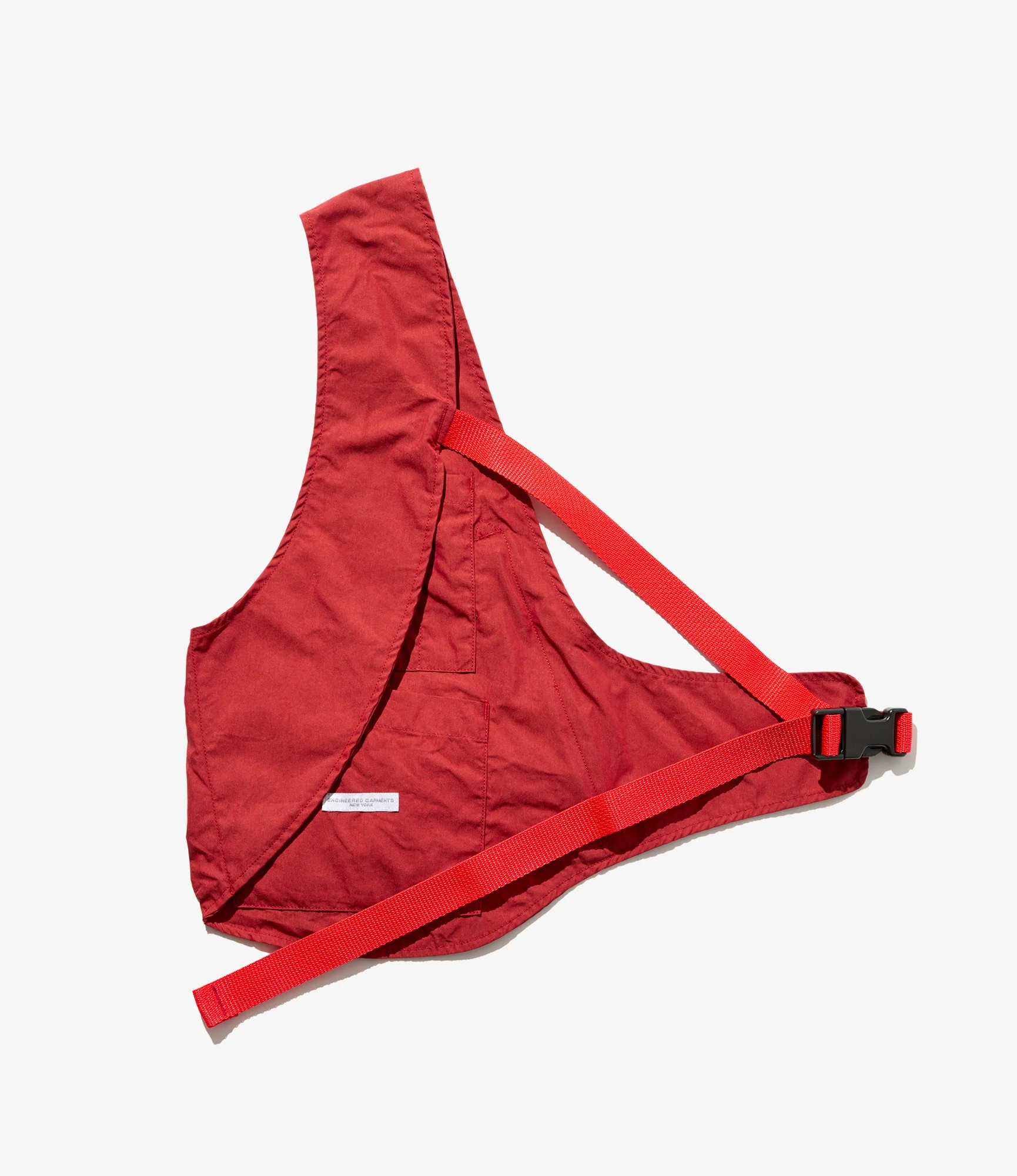 Shoulder Vest - Red Lt. Weight Nyco Poplin - Image 2