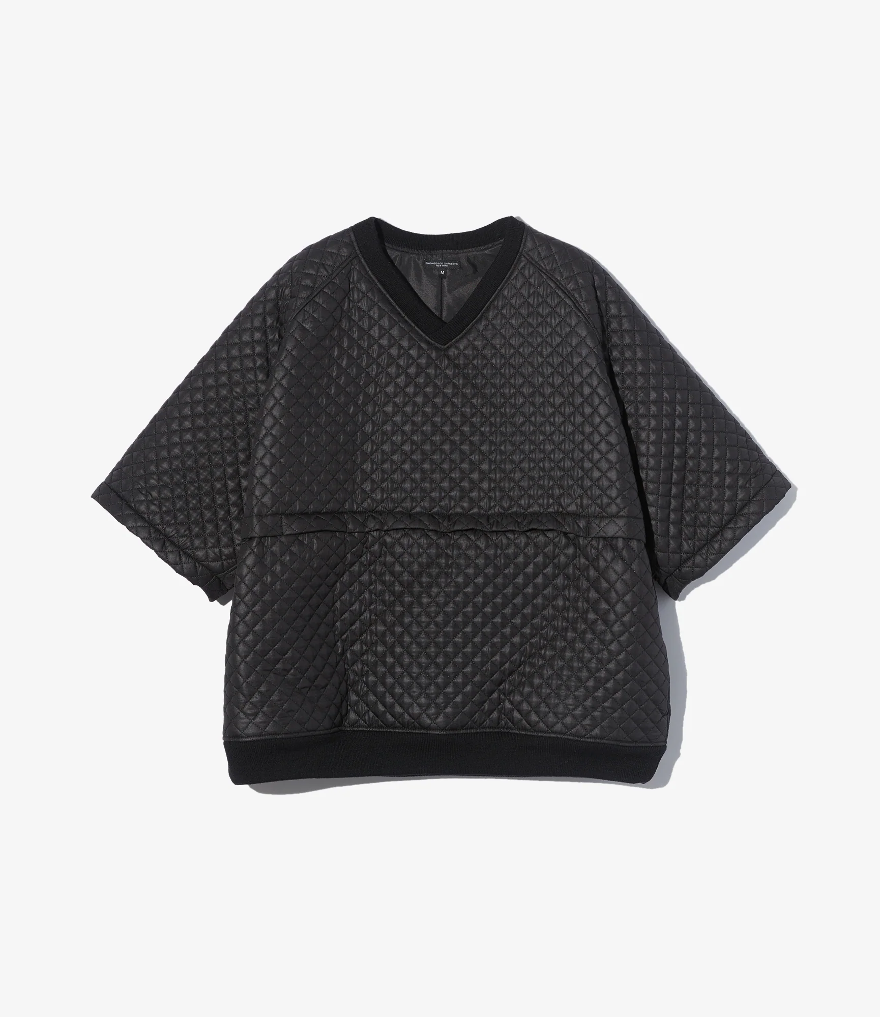 Wind Pull - Black Polyester Small Diamond Quilt - Image 4