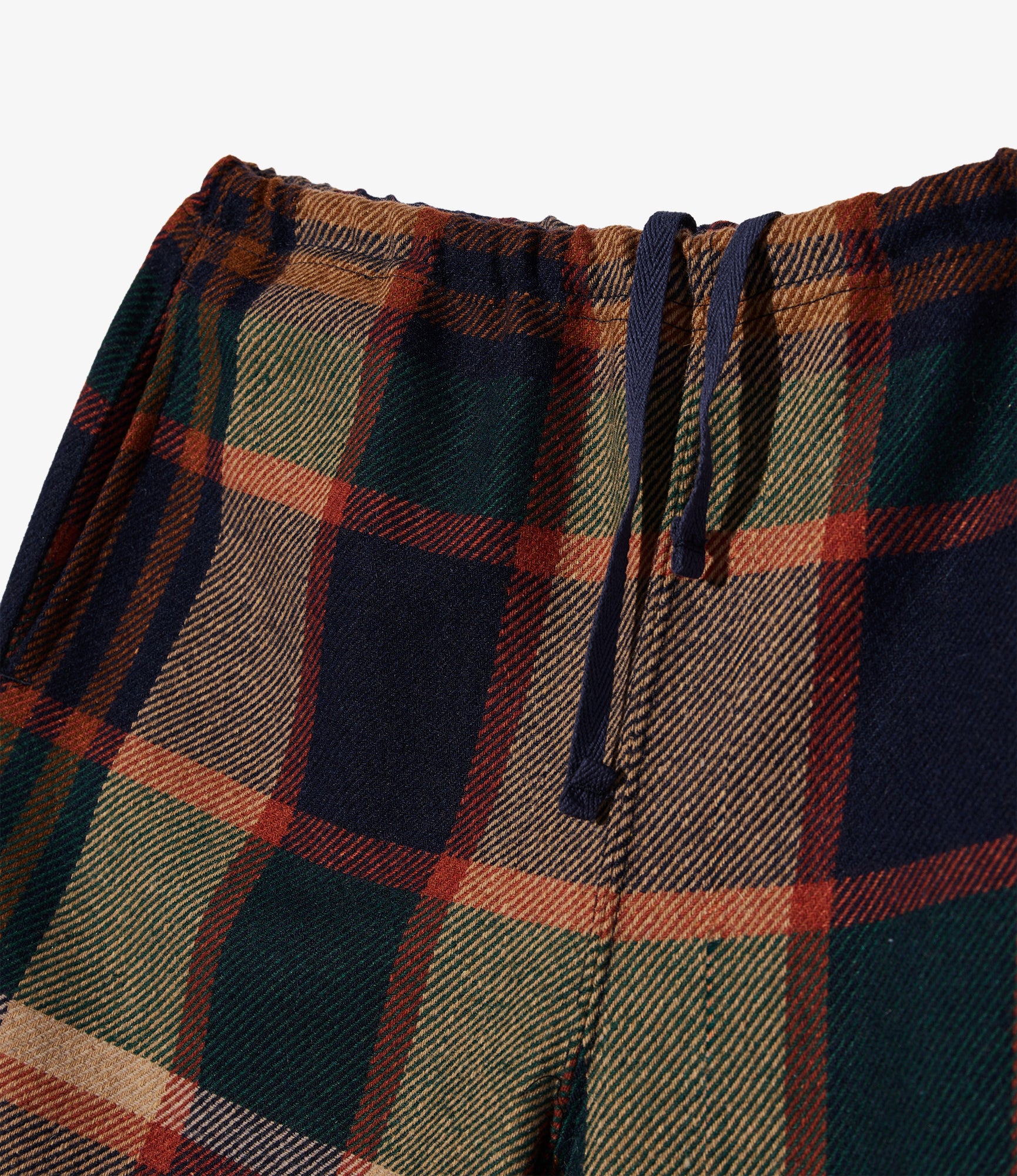 Women's STK Pant - Navy/Brown Heavy Wool Plaid - Image 3