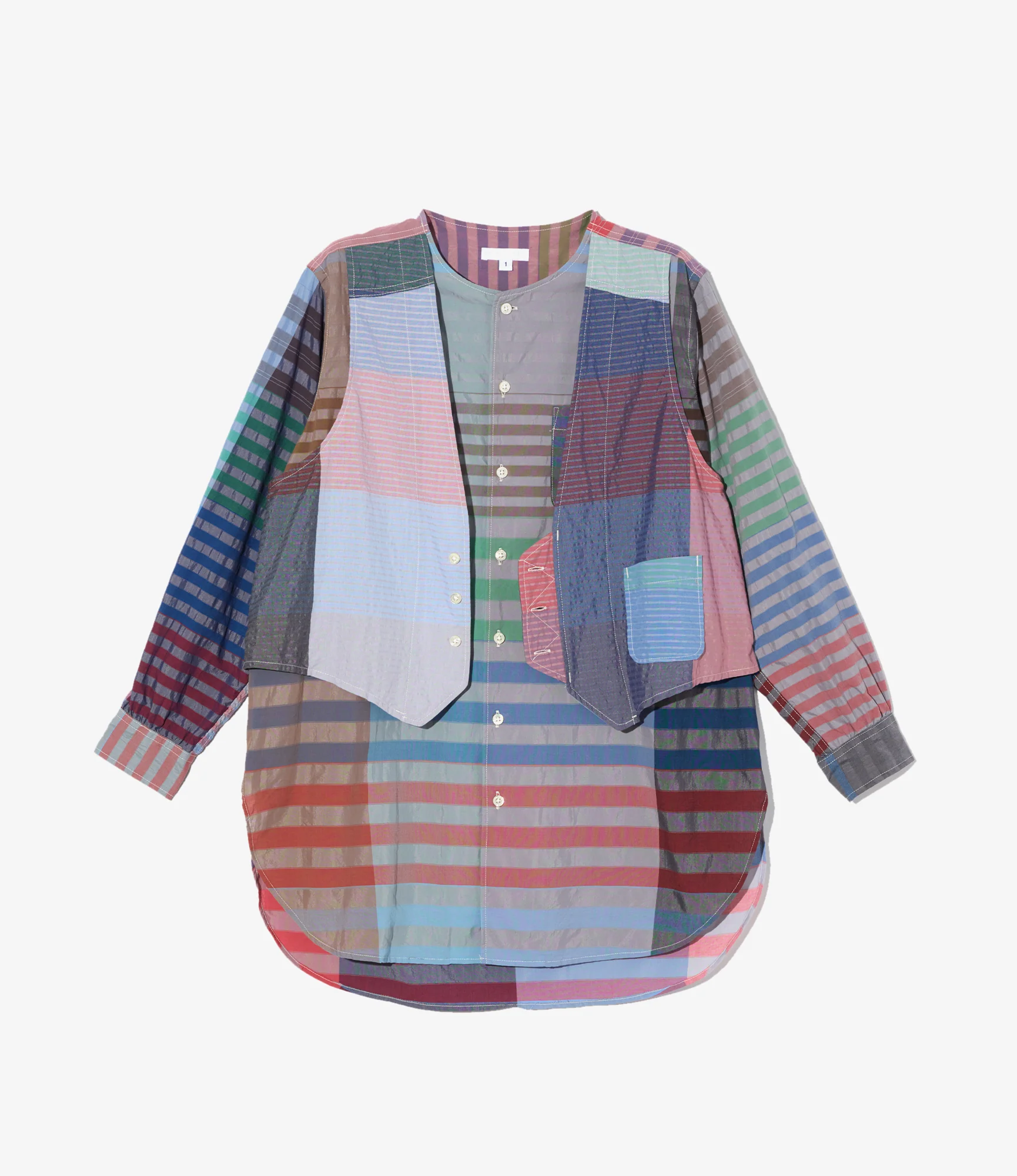 Women's VARI Shirt - Multi Color CP Big Plaid