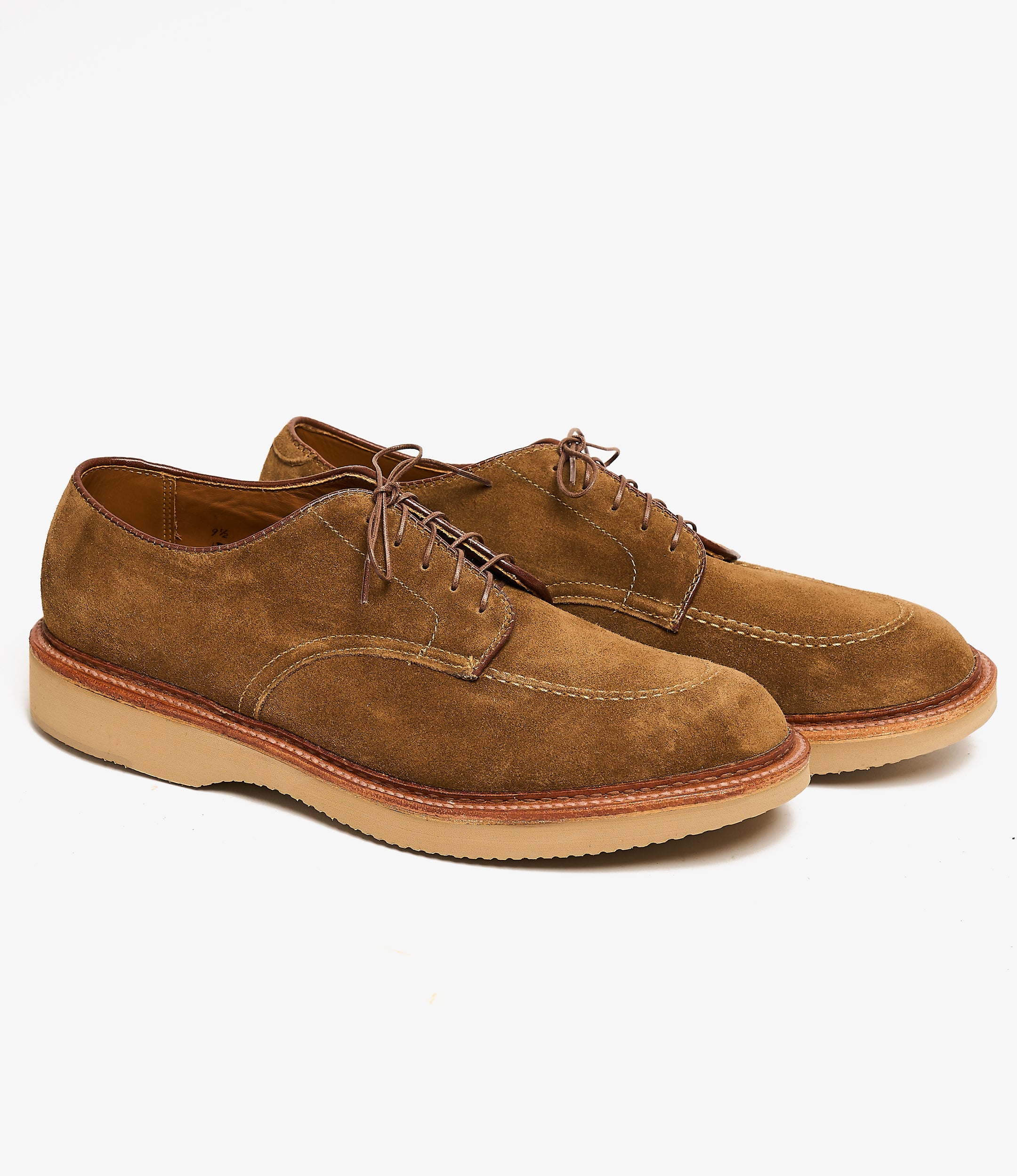 Engineered Garments x Alden - Indy Oxford - Snuff Suede w/Goodyear Sole