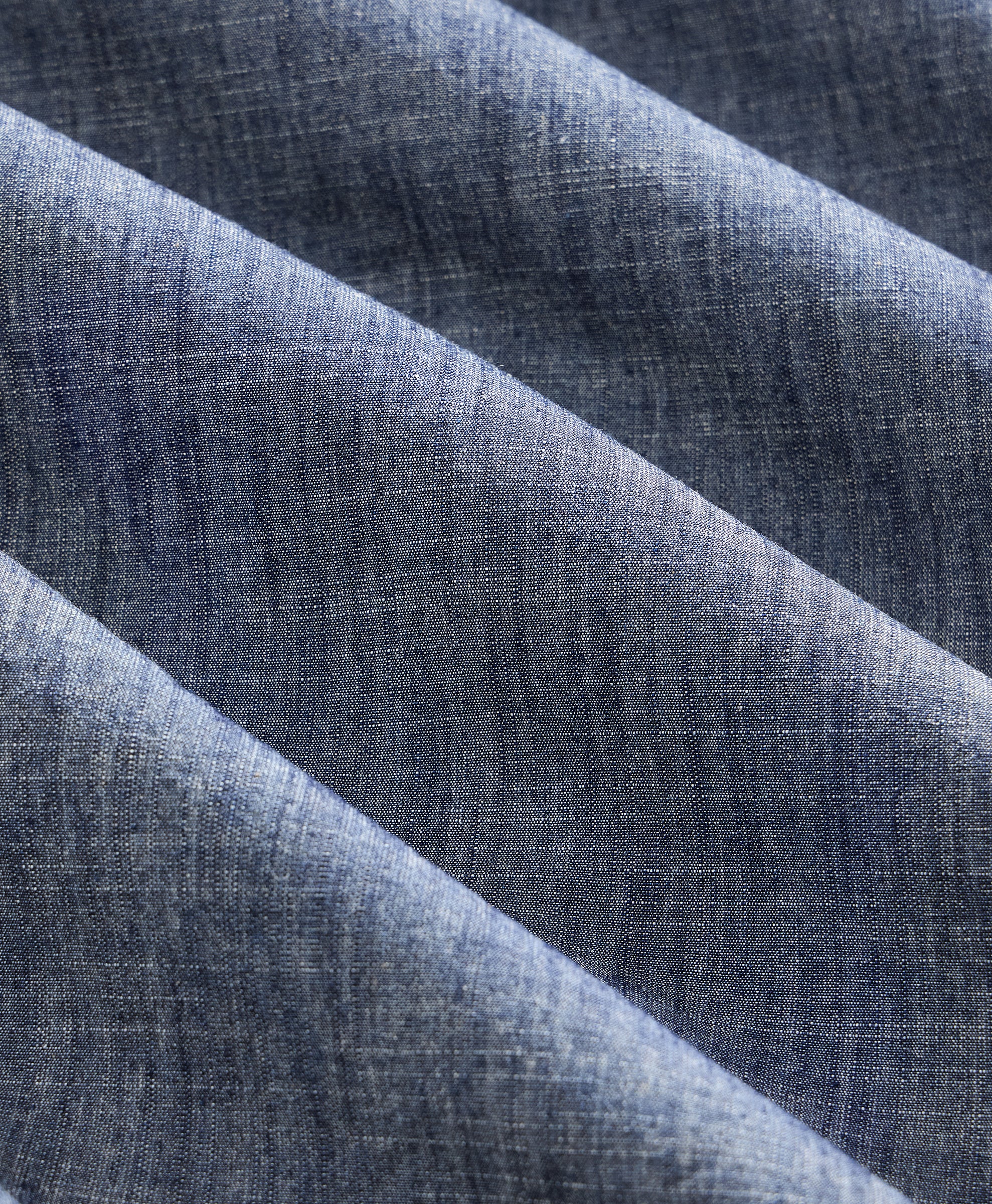 Engineered Garments x Brooks Brothers - Oversized Rounded Collar Pinhole Shirt - Blue Chambray - Image 4