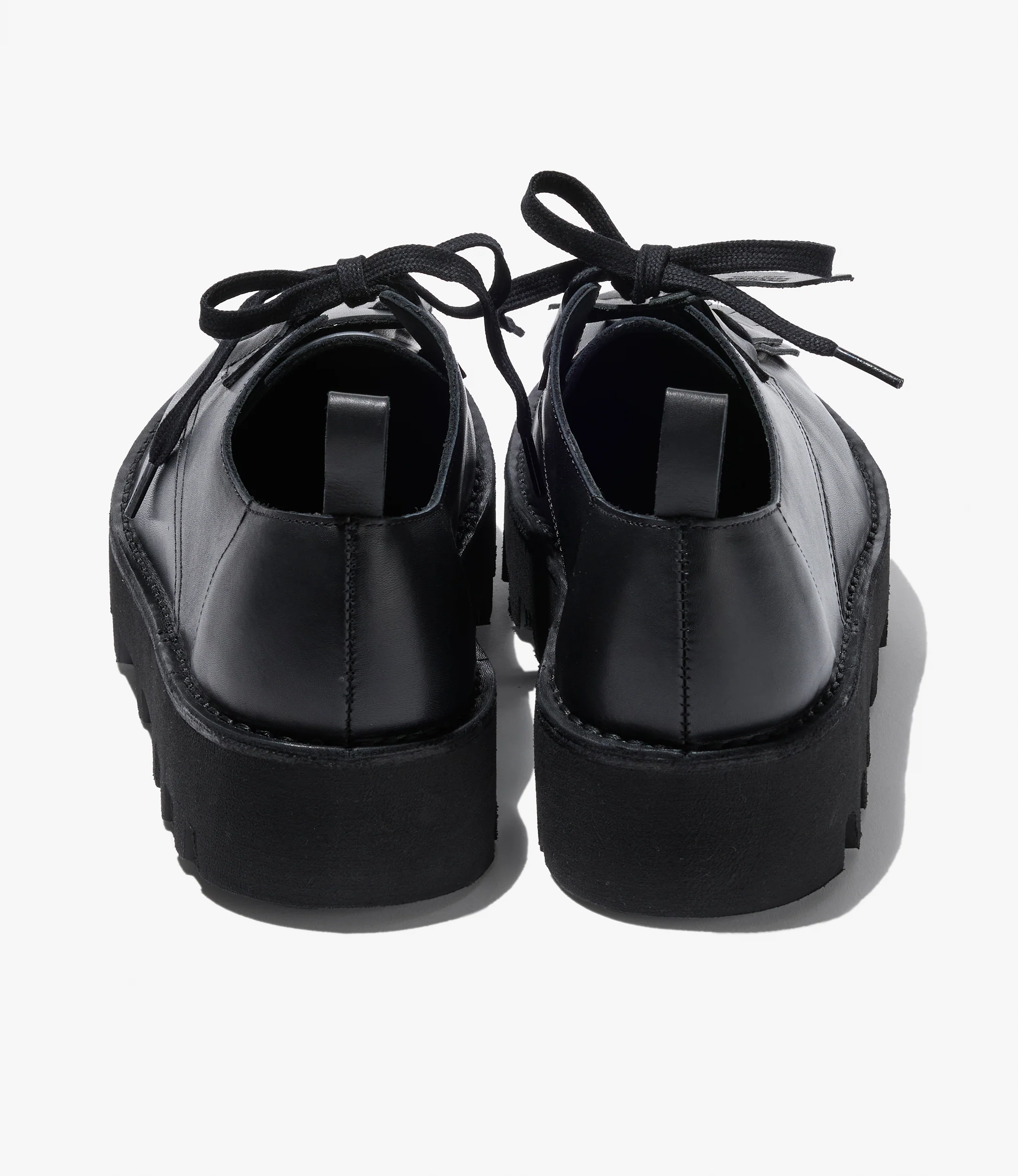 Engineered Garments x Clarks - Desert Khan - Black Smooth Leather - Image 4