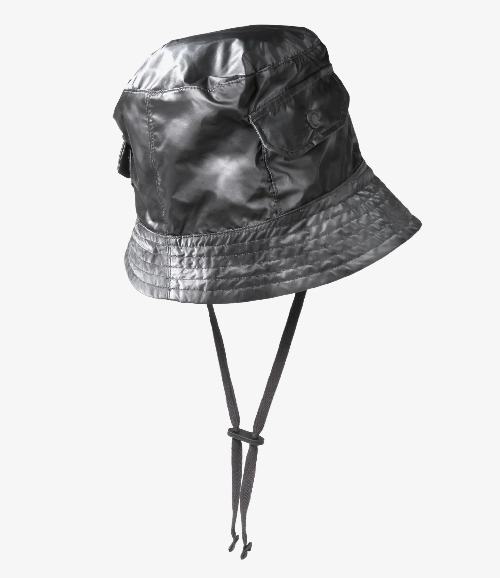 Explorer Hat - Silver Nylon Shadow Print - Image 3