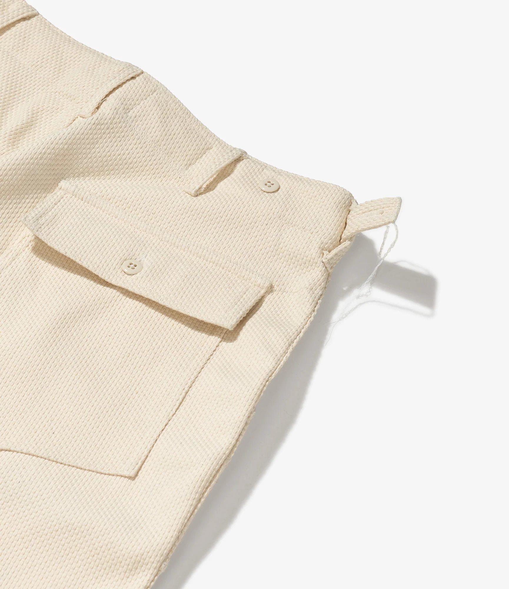 Fatigue Pant - Natural Cotton Heavy Basketweave - Image 2