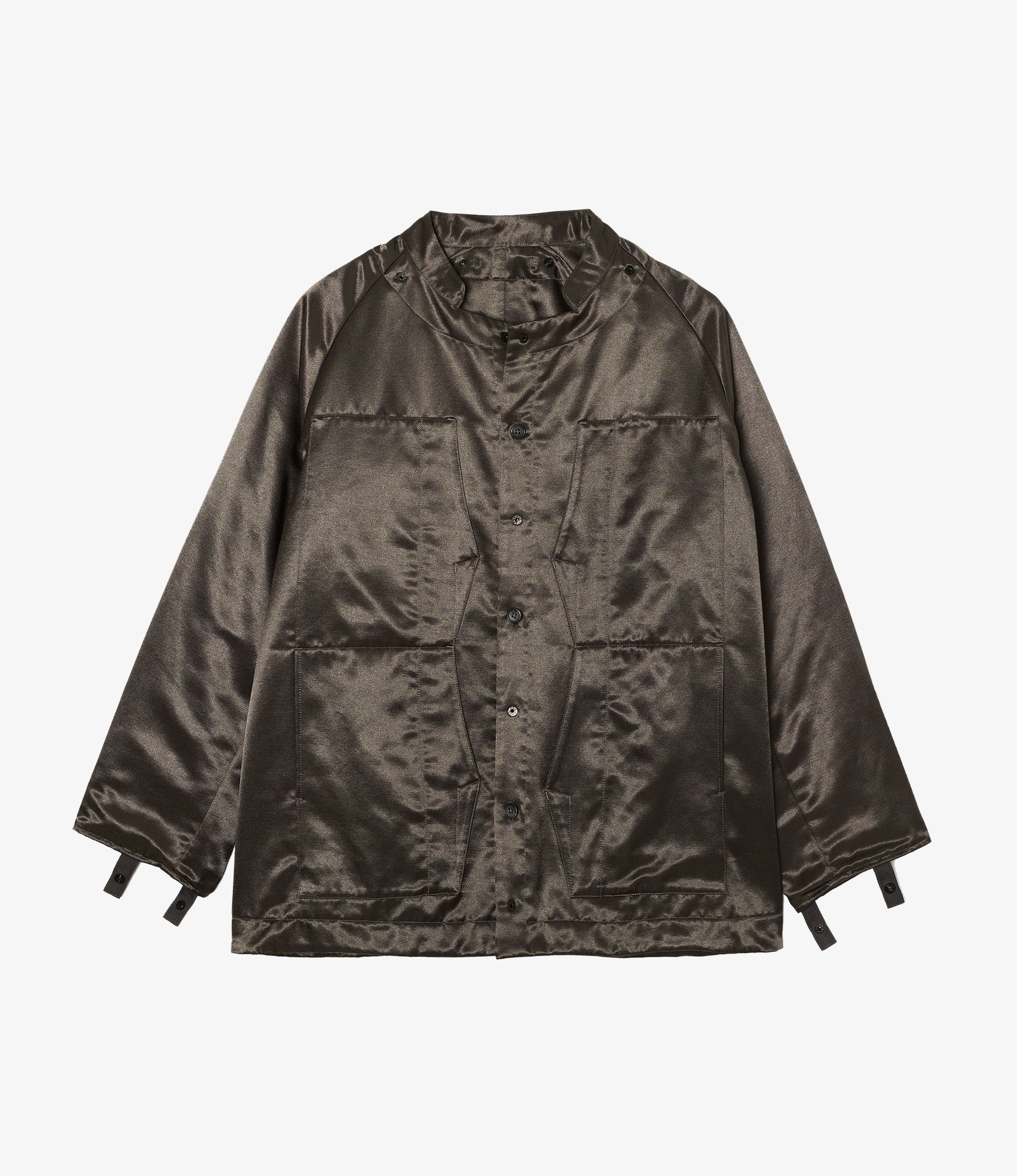 Fireman Jacket - Grey 24oz Wool Melton - Image 5