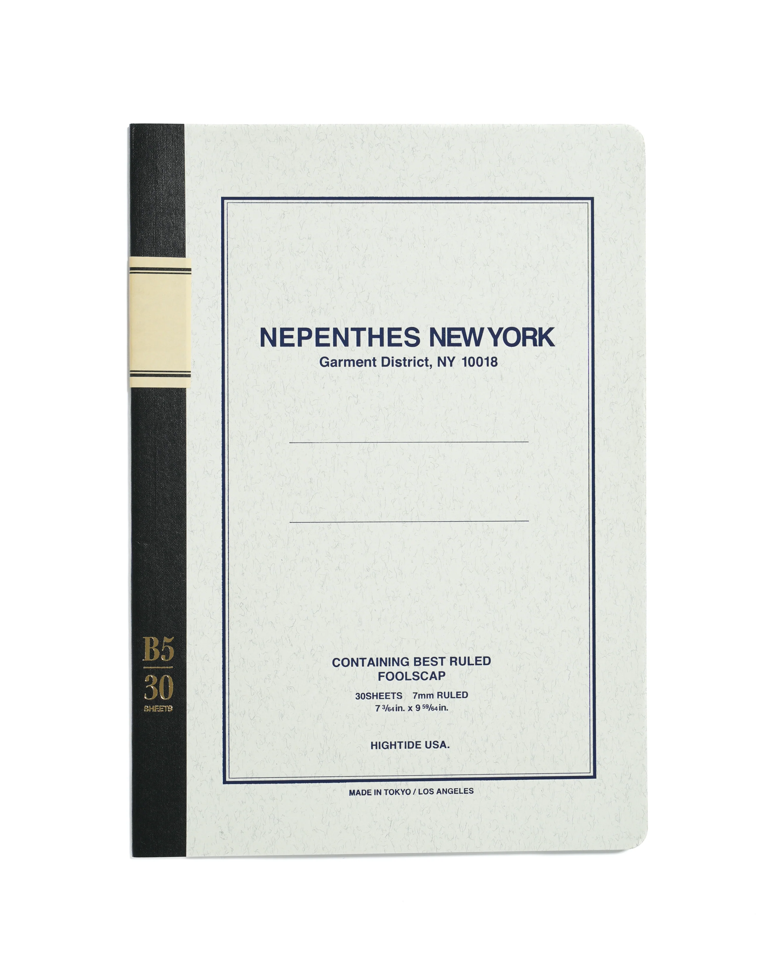 Foolscap Notebook B5 - Dk. Navy