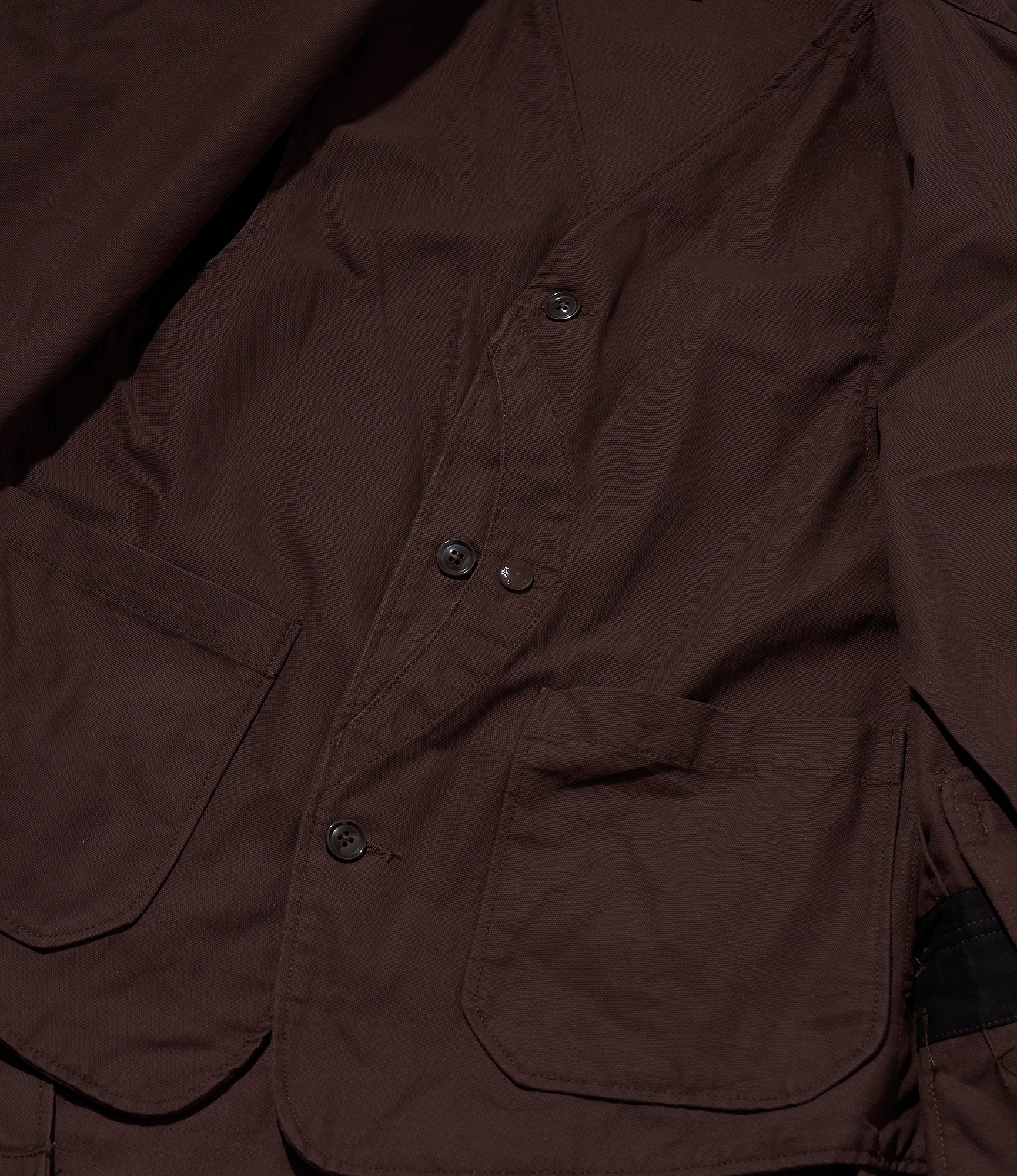 NNY x Blue in Green x Packer - Hunting Blazer - Dk. Brown 8oz Cotton Canvas - Image 8