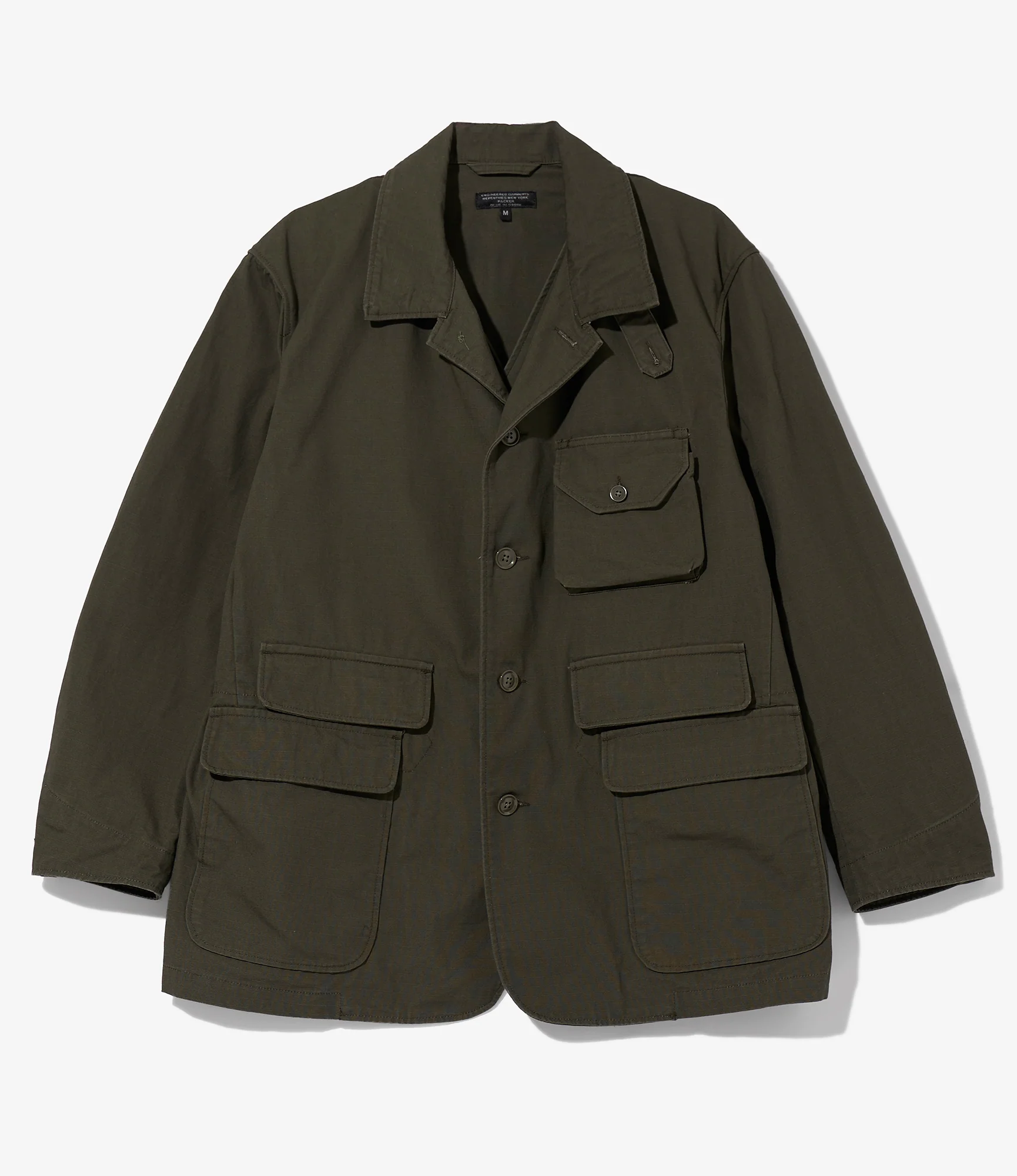 NNY x Blue in Green x Packer - Hunting Blazer - Olive H.W. Cotton Ripstop