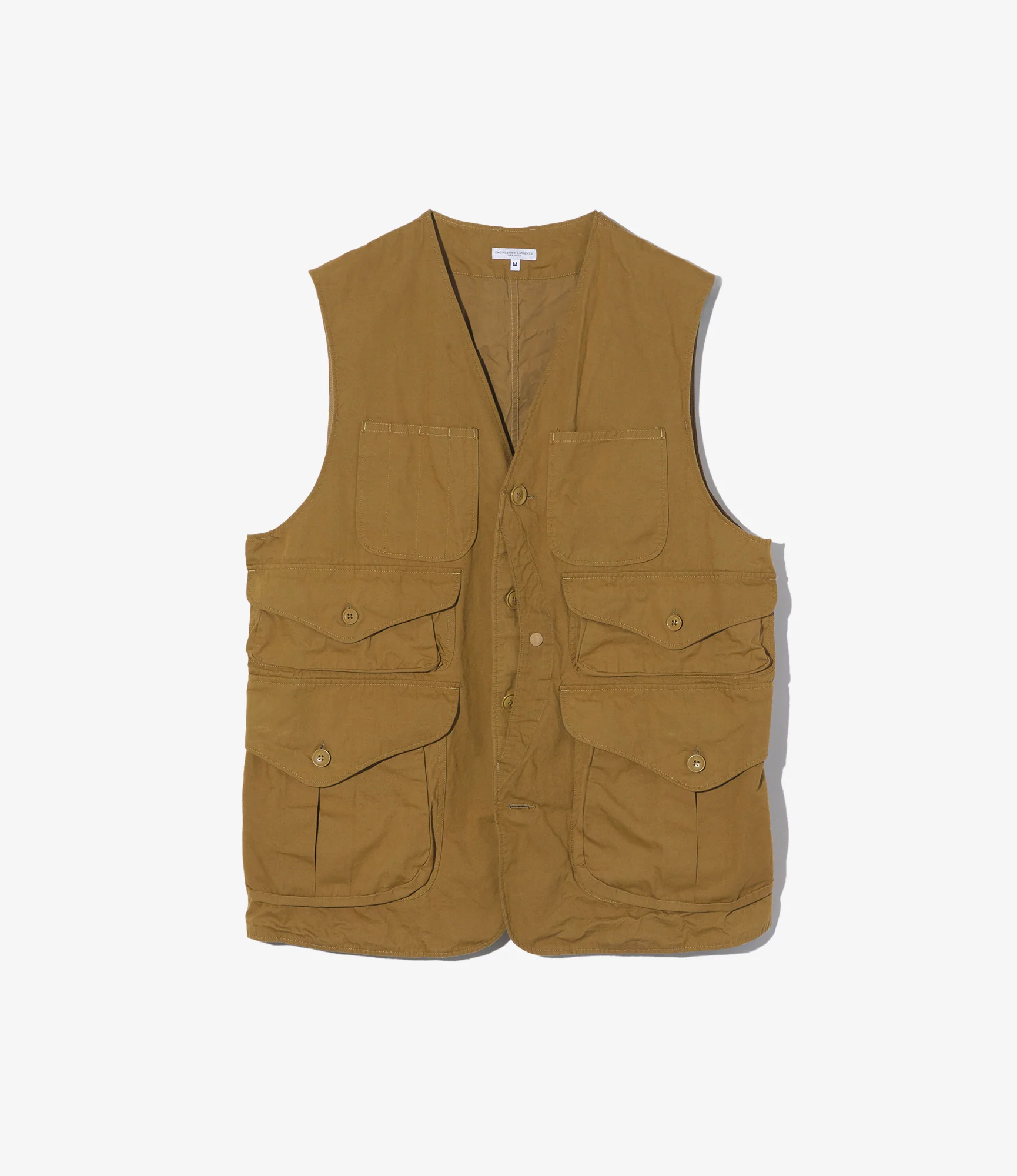 Hunting Jacket - Dk. Khaki Cotton Crosgrain