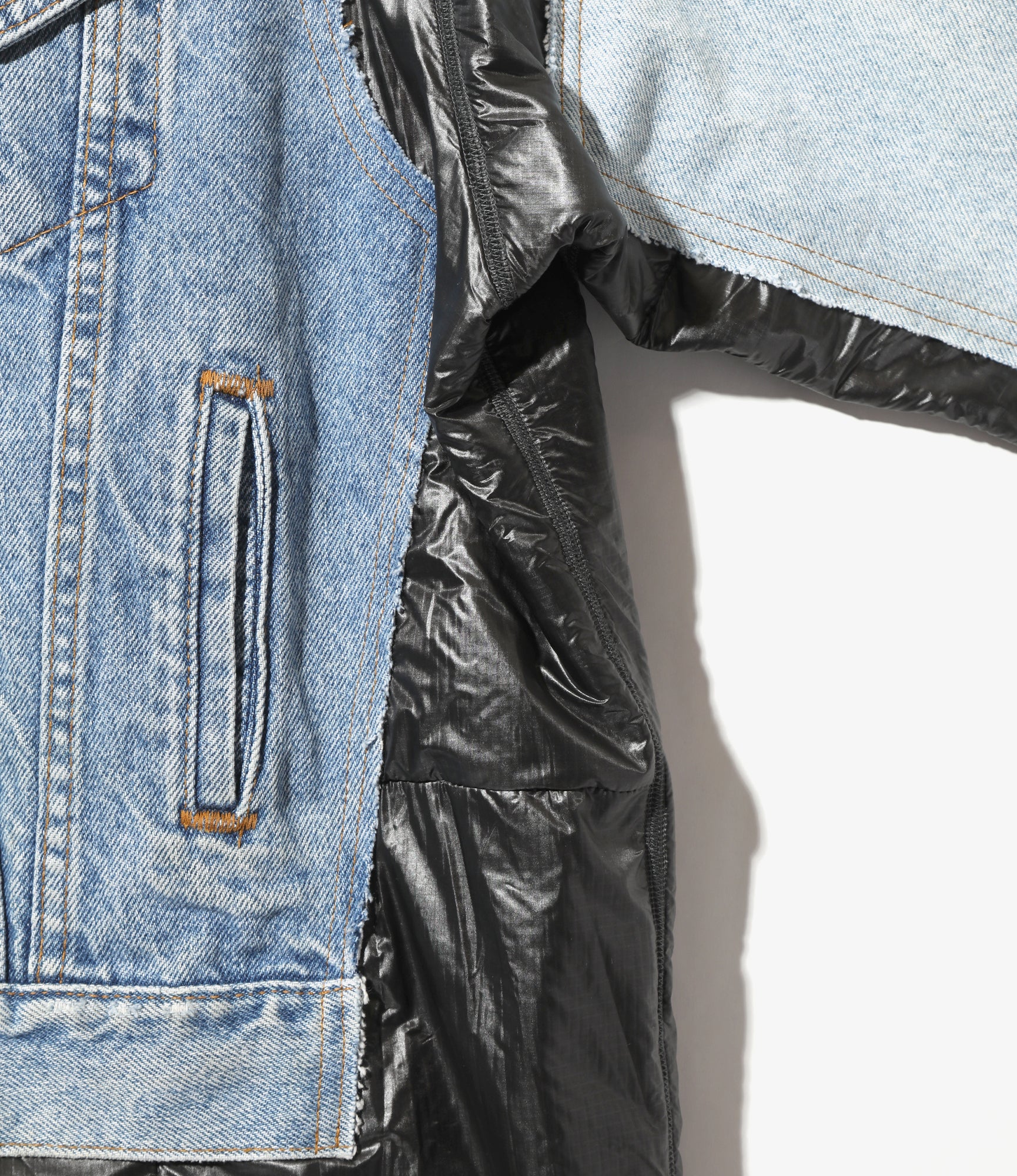 Jean Jacket -> Covered Jacket - Indigo - Image 3