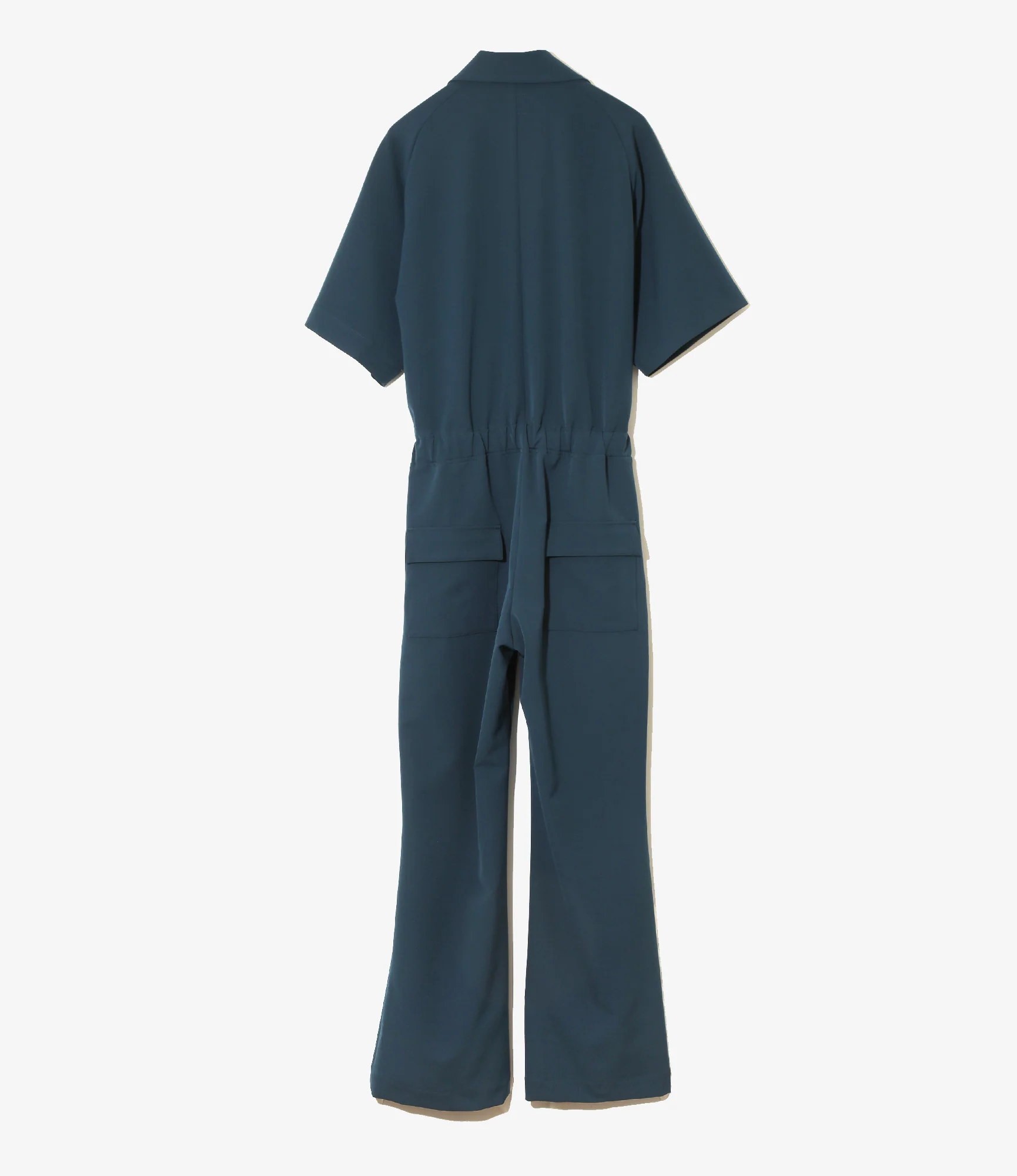 Jumpsuit - Navy - Poly Light Double Cloth - Image 5
