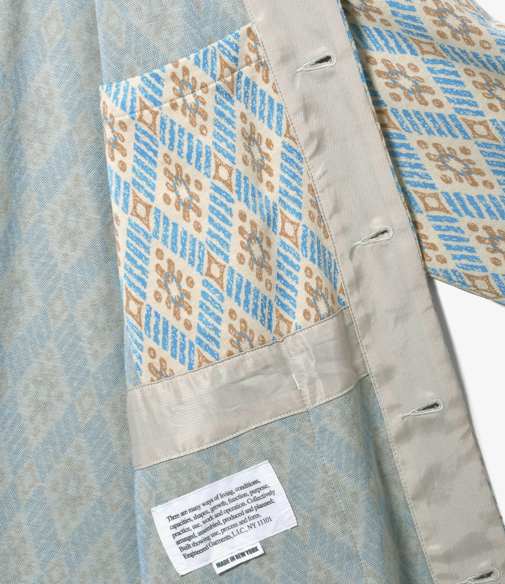 Knit Cardigan - Lt. Blue Crest Knit Jq. - Image 3