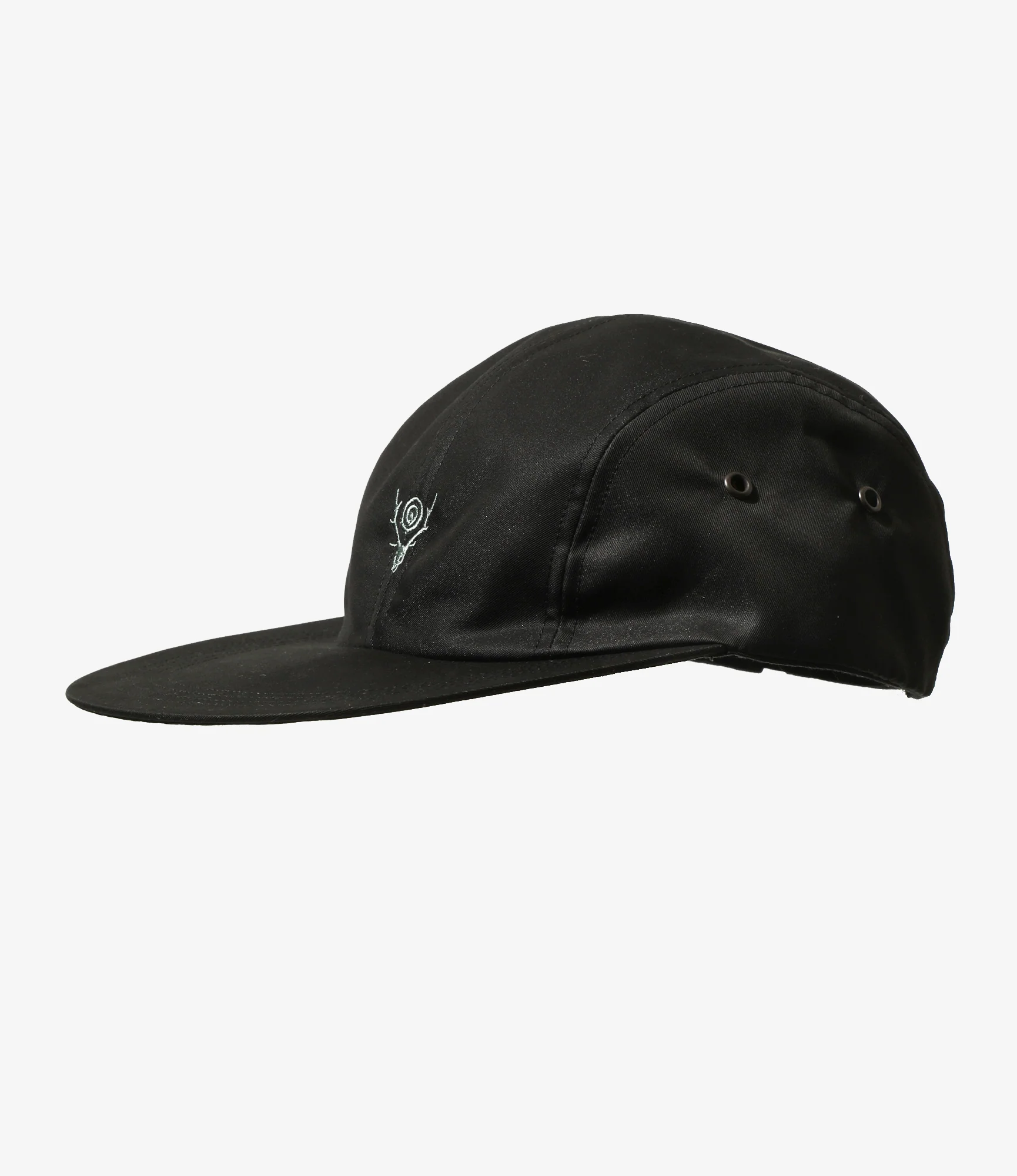Long Bill Cap - Black - C/PE Twill