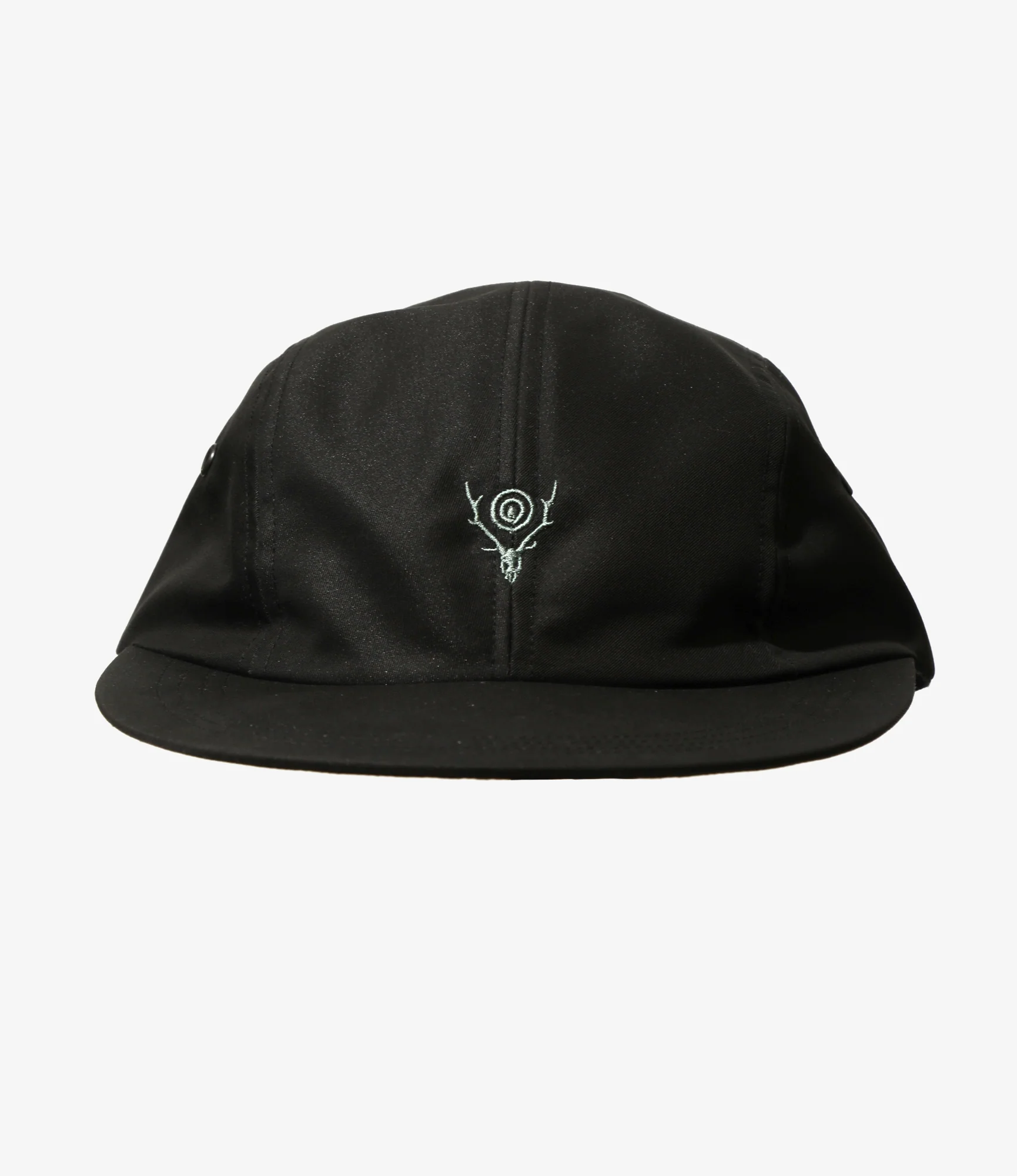 Long Bill Cap - Black - C/PE Twill - Image 2